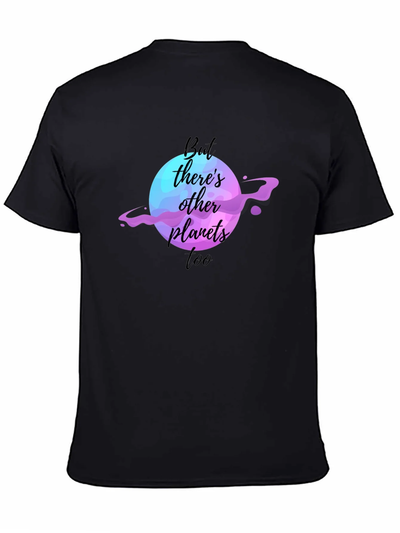 Camiseta Negra Otros Planetas