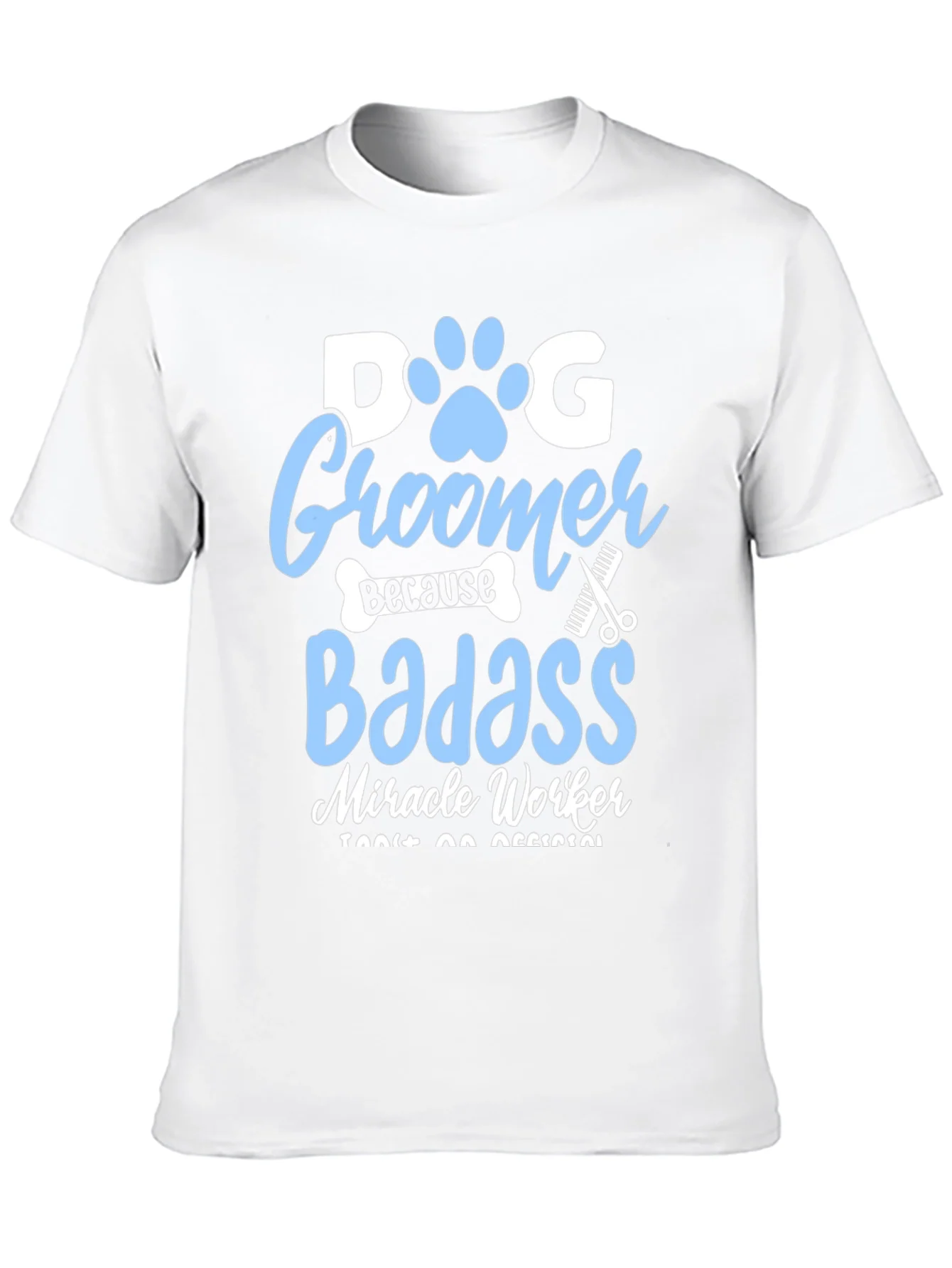 Camiseta Negra Dog Groomer para Amantes de las Mascotas
