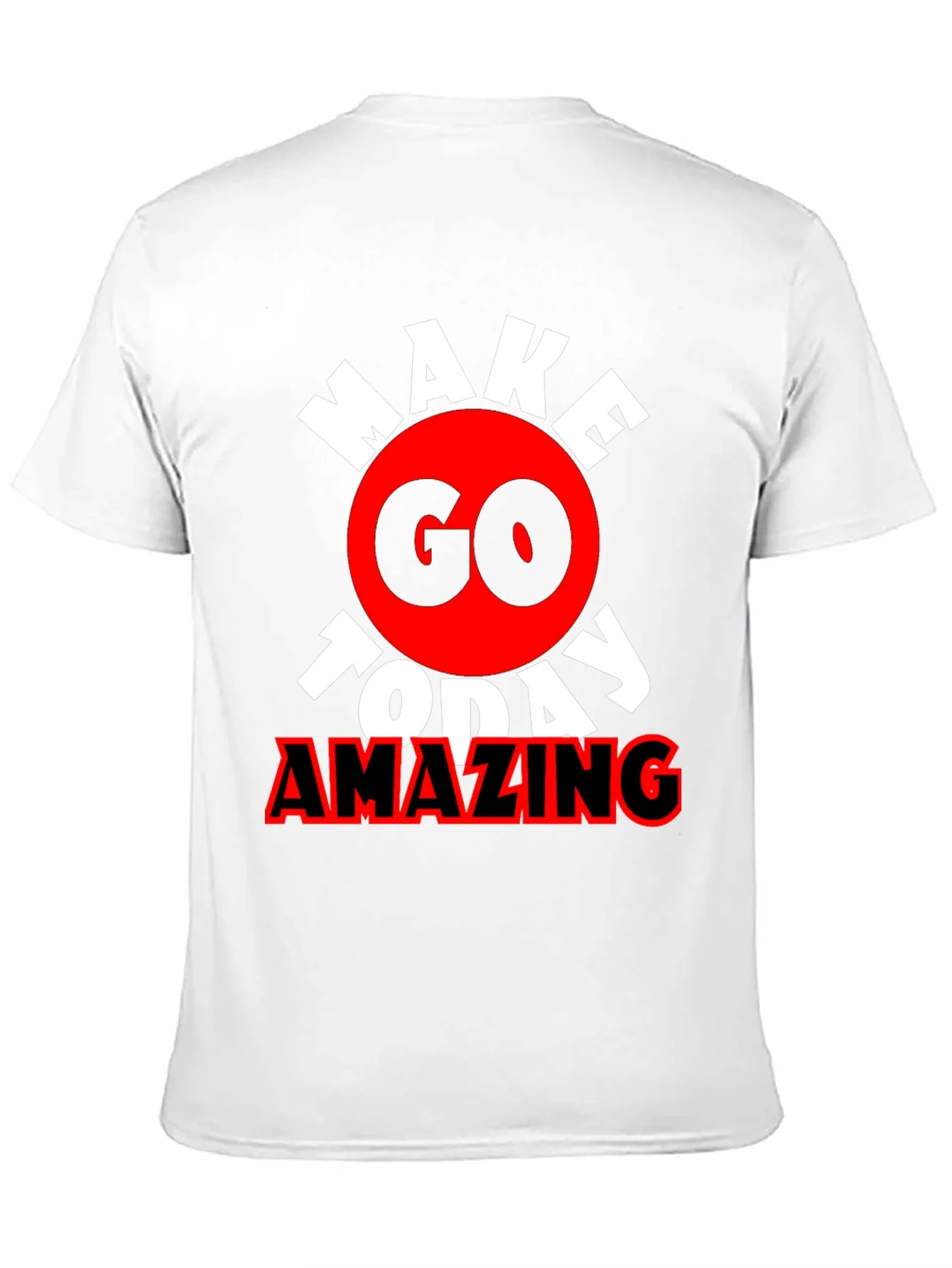Camiseta Negra Motivacional Make Today Amazing