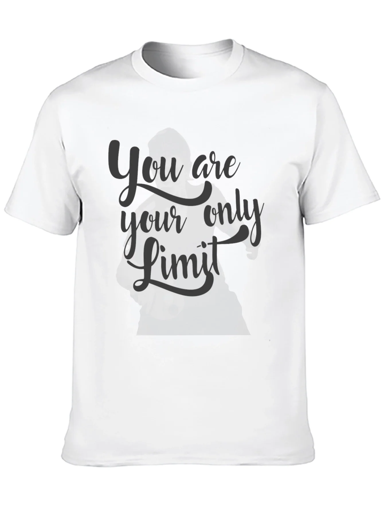 Rebbecca Motivational Graphic Tee: You Are Your Only Limit