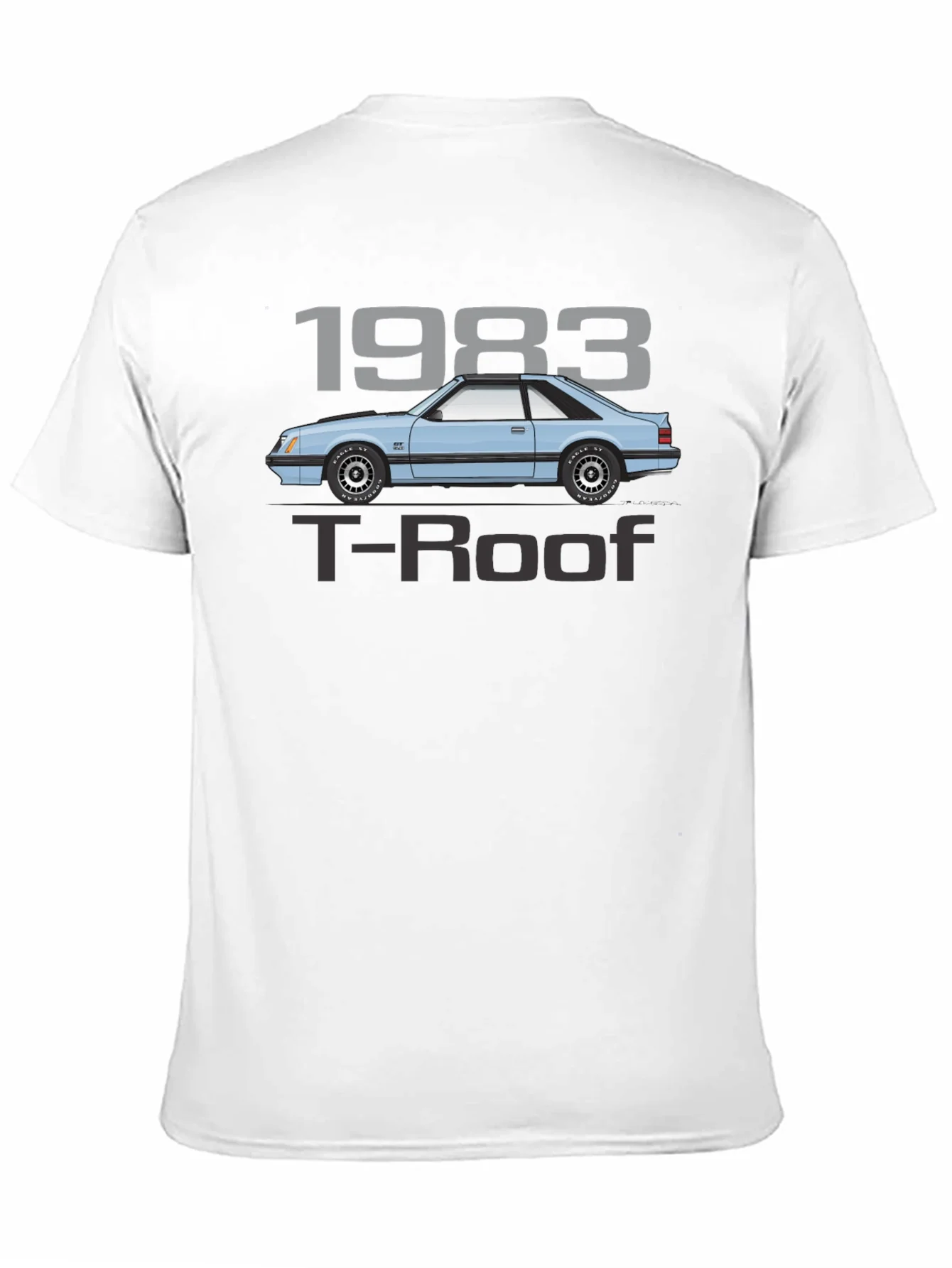 Rebbecca 1983 T-Roof Car Graphic Tee