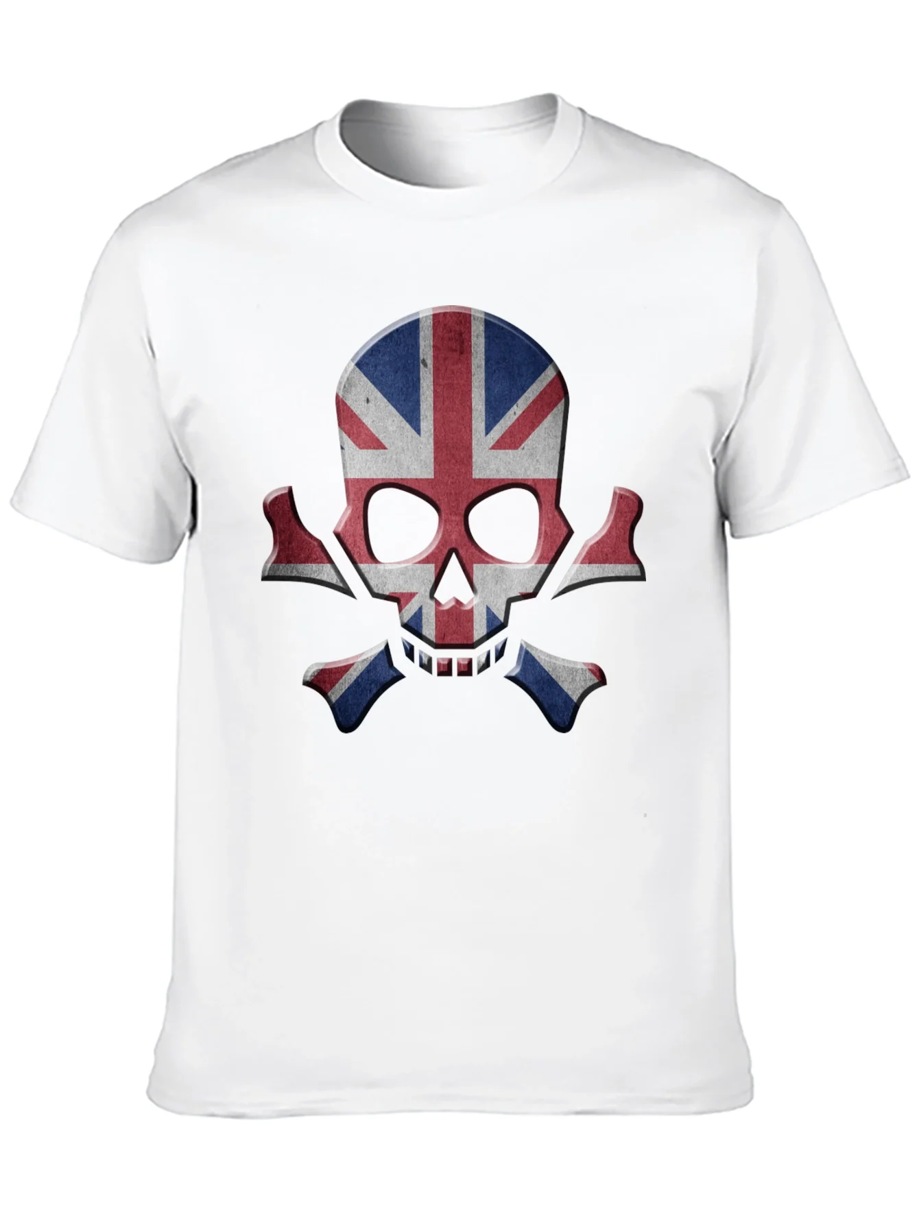 Rebbecca Union Jack Skull Graphic Tee