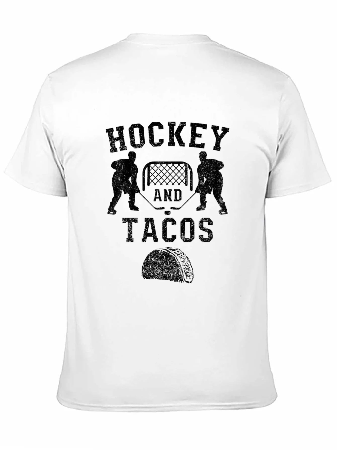 Camiseta Hockey y Tacos - Algod¨®n