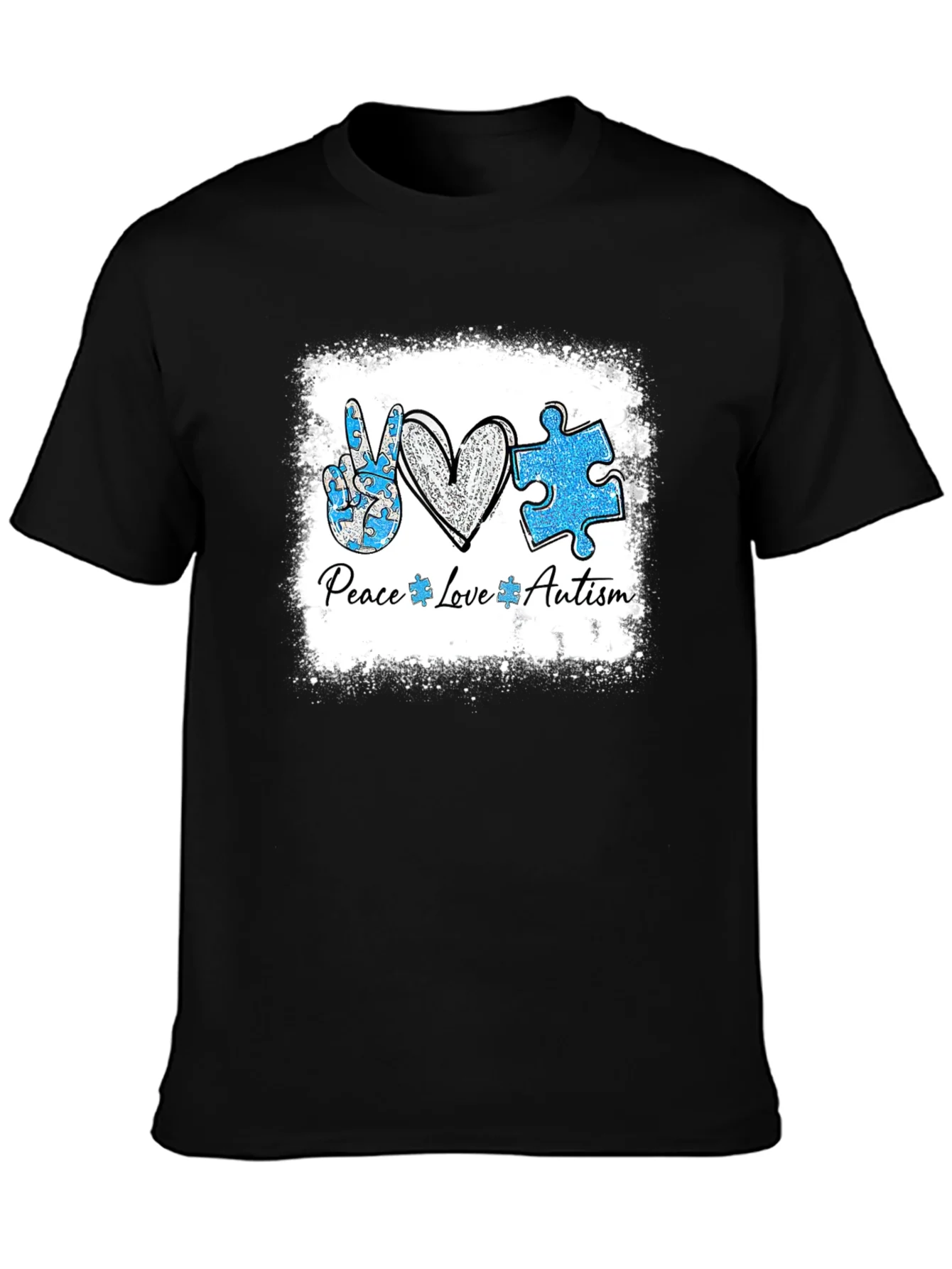 Camiseta Paz Amor Autismo