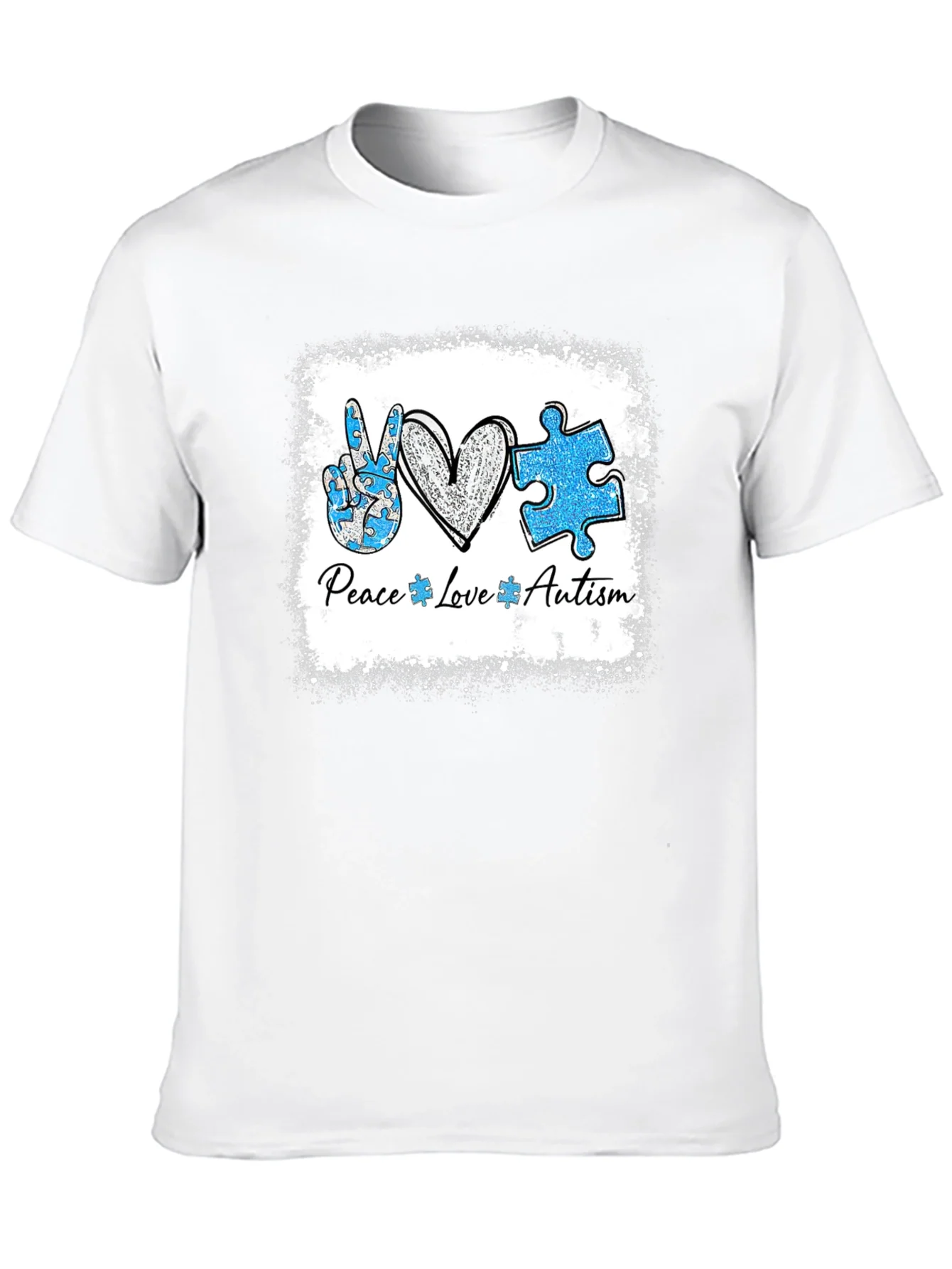 Camiseta Paz Amor Autismo