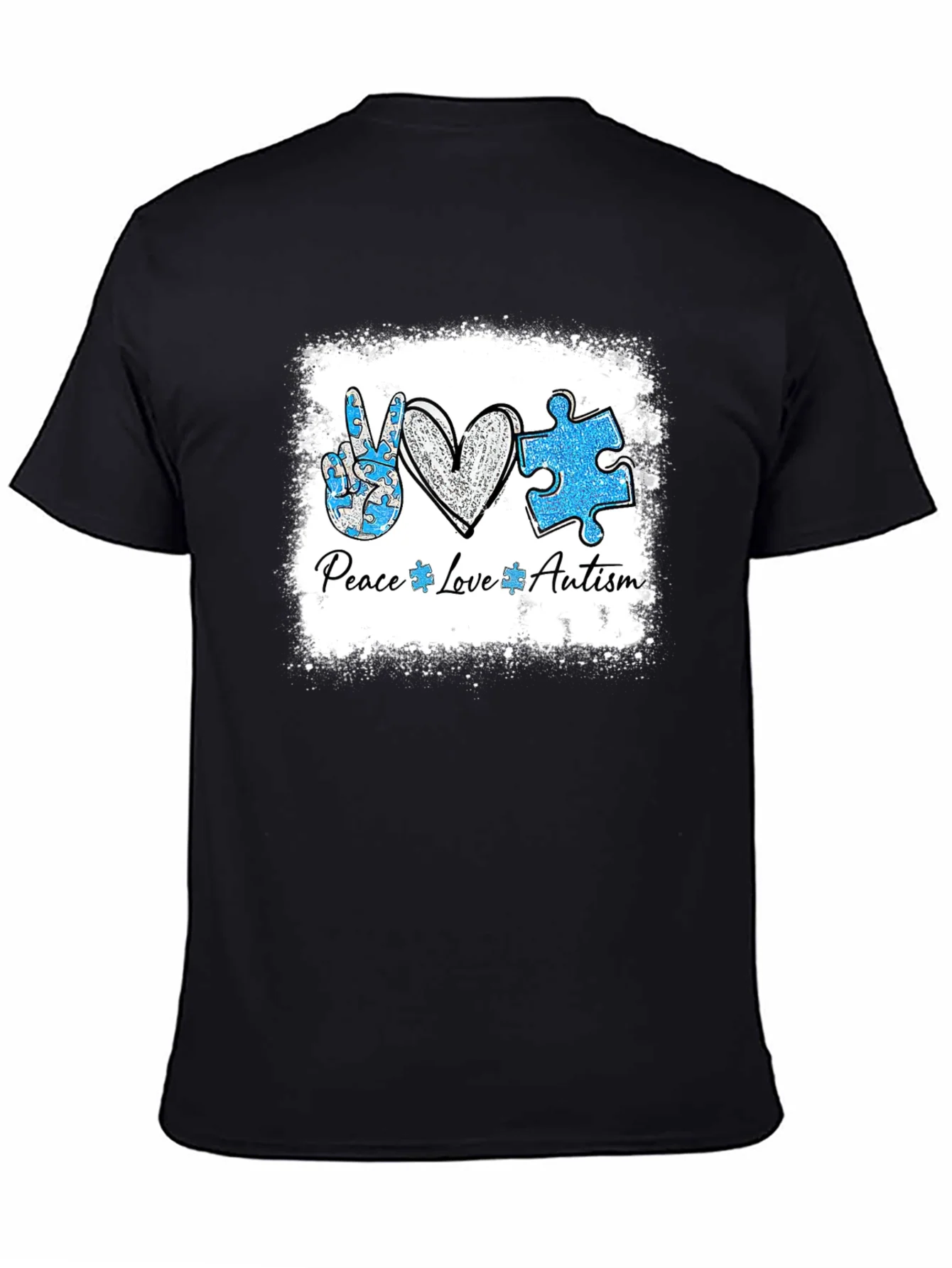 Camiseta Paz Amor Autismo