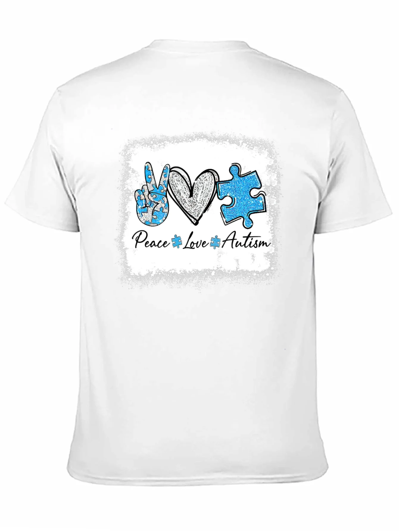 Camiseta Paz Amor Autismo