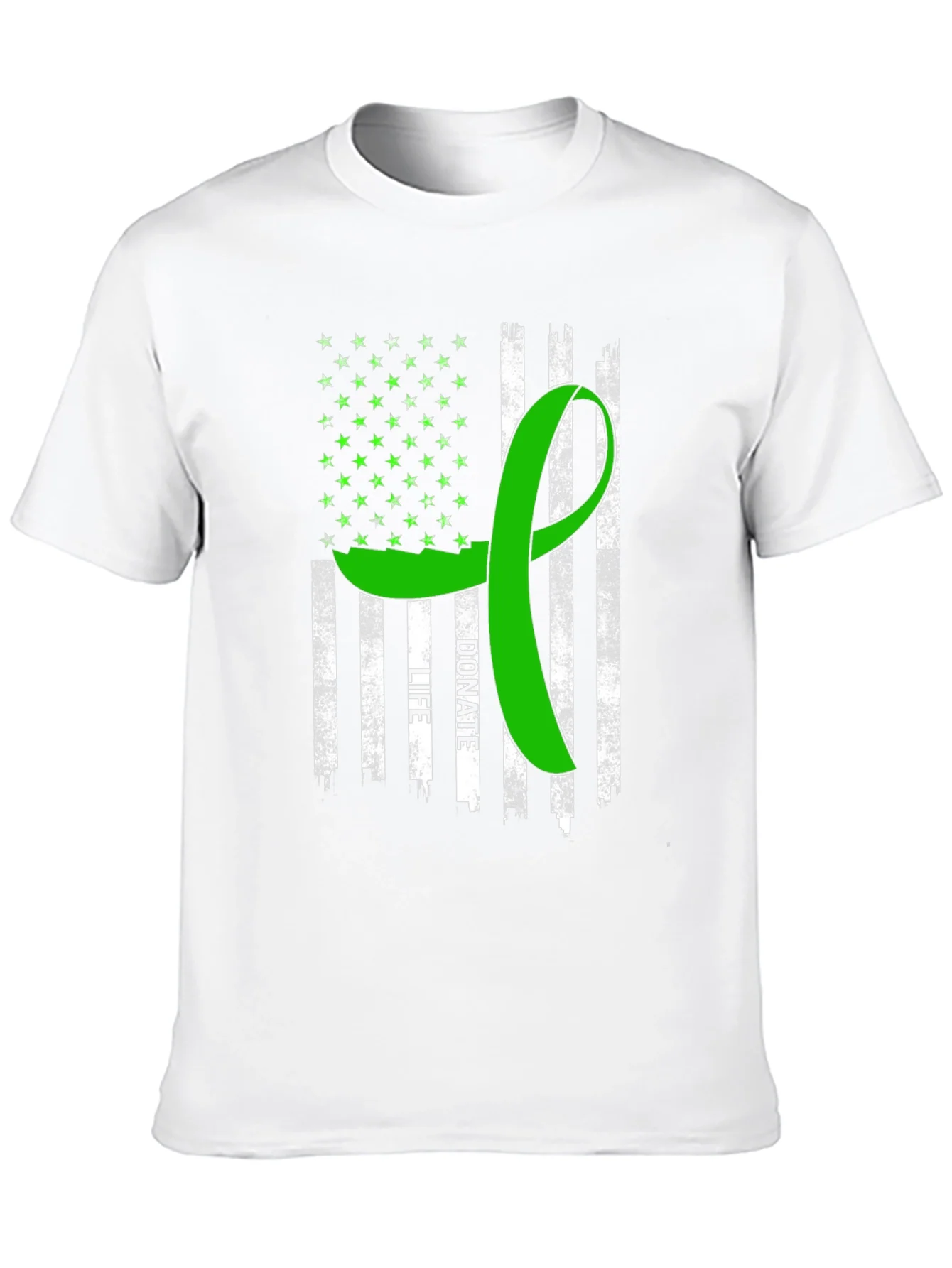 Rebbecca Donate Life American Flag T-Shirt