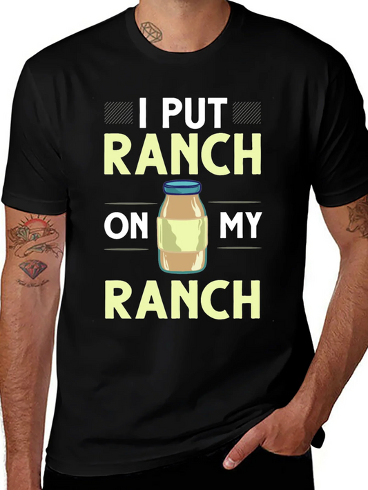 Camiseta Negra: Pongo Ranch en Mi Ranch