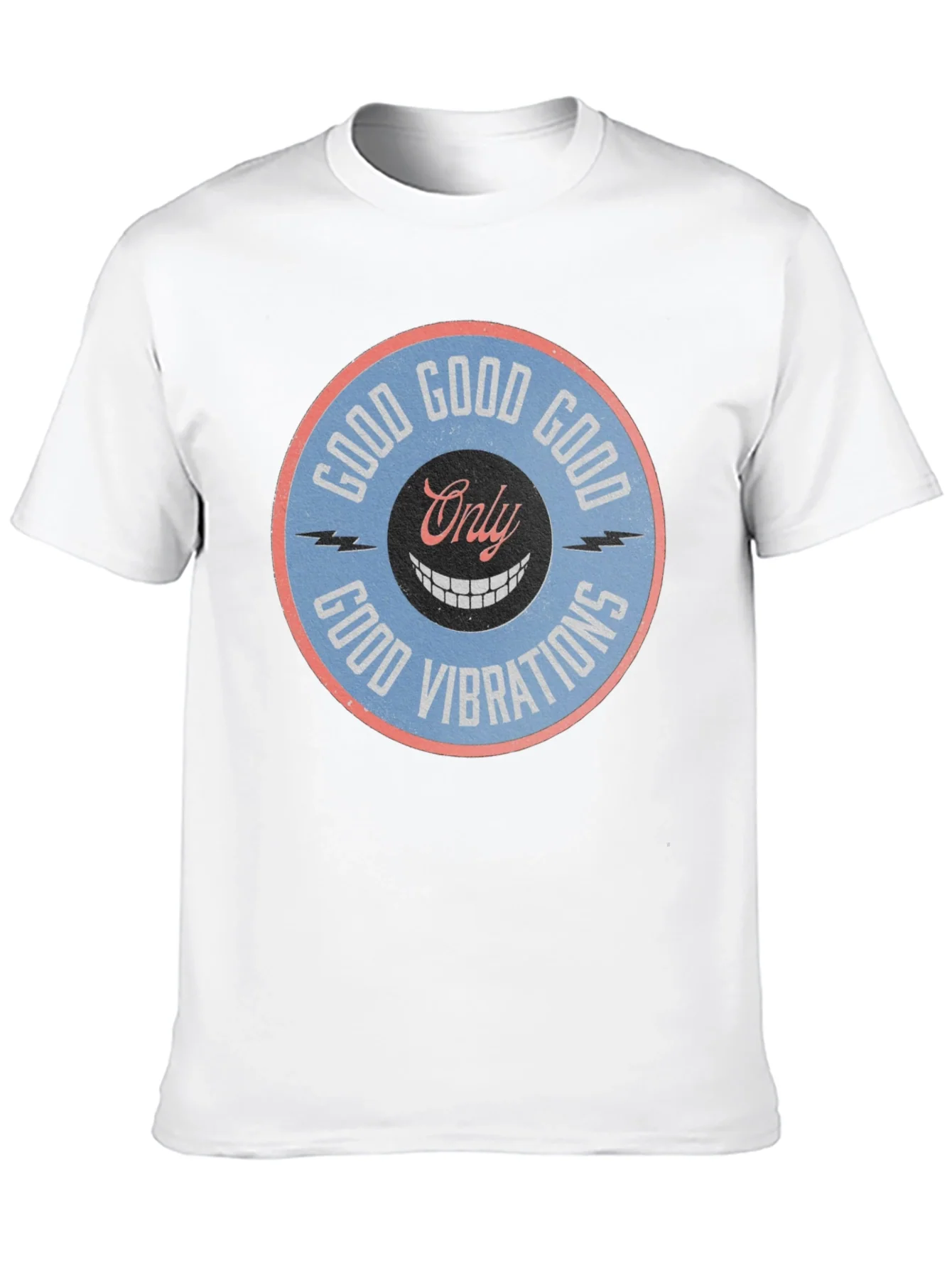 Camiseta Negra Good Vibrations