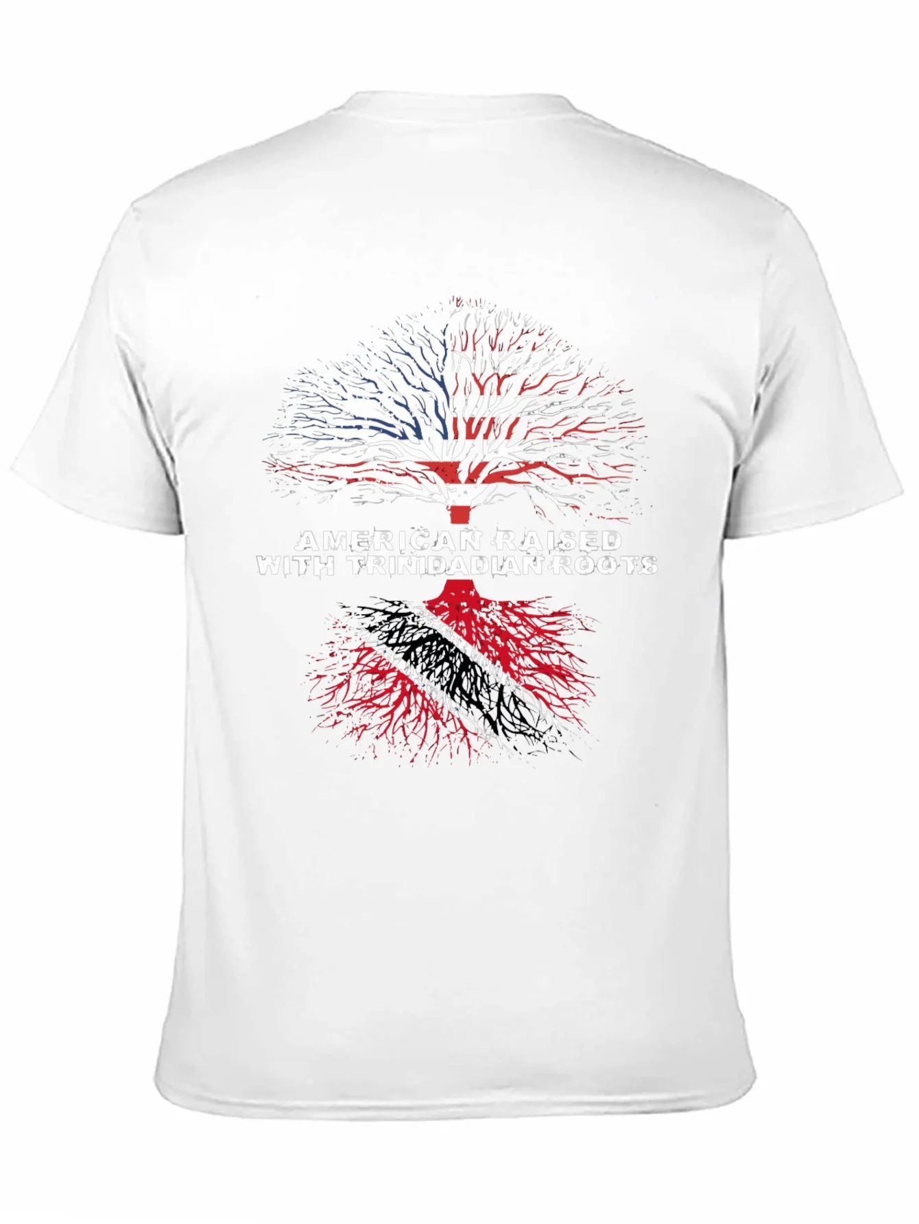 Camiseta Hombre Americano Ra¨ªces Trinidad