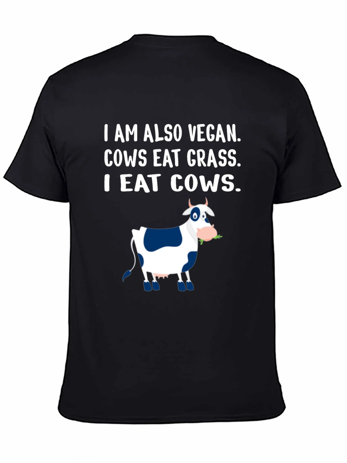 Camiseta Vegana Humor¨ªstica - Yo Tambi¨¦n Como Vacas