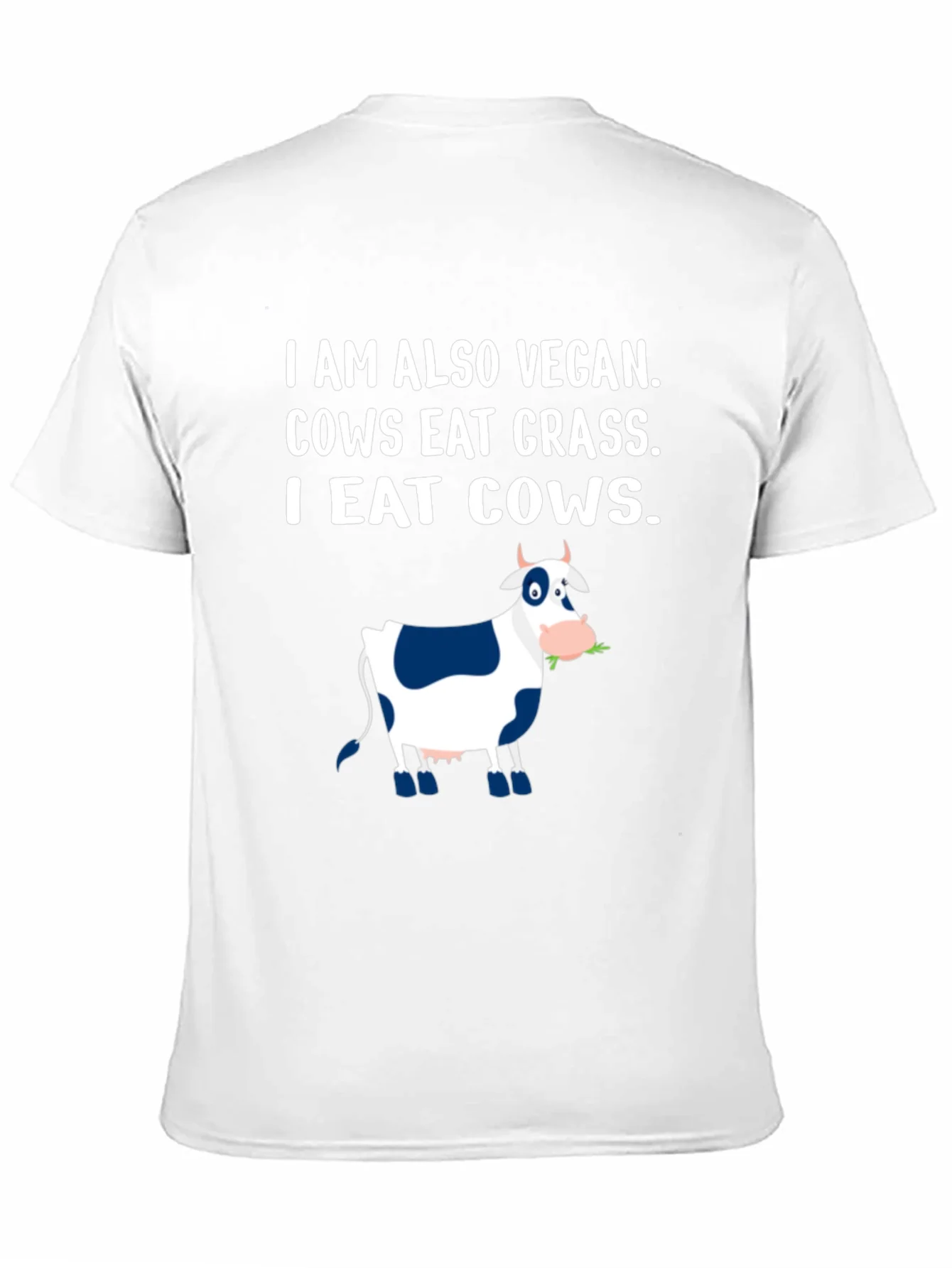 Camiseta Vegana Humor¨ªstica - Yo Tambi¨¦n Como Vacas