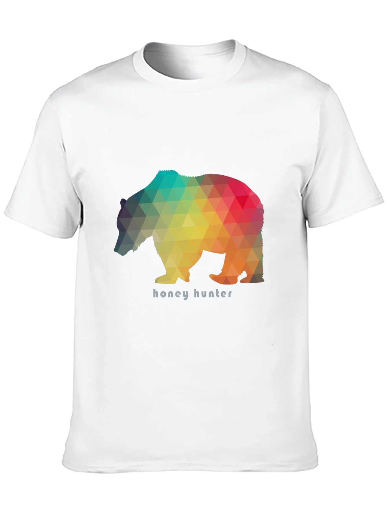Camiseta Negra Oso Honey Hunter