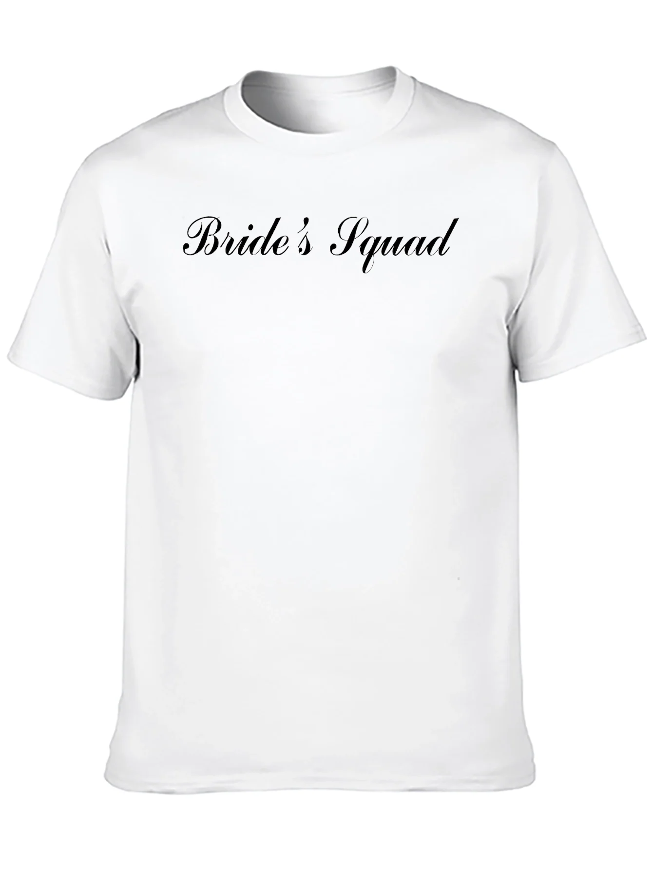 Rebbecca Brides Squad Black Crew Neck T-Shirt