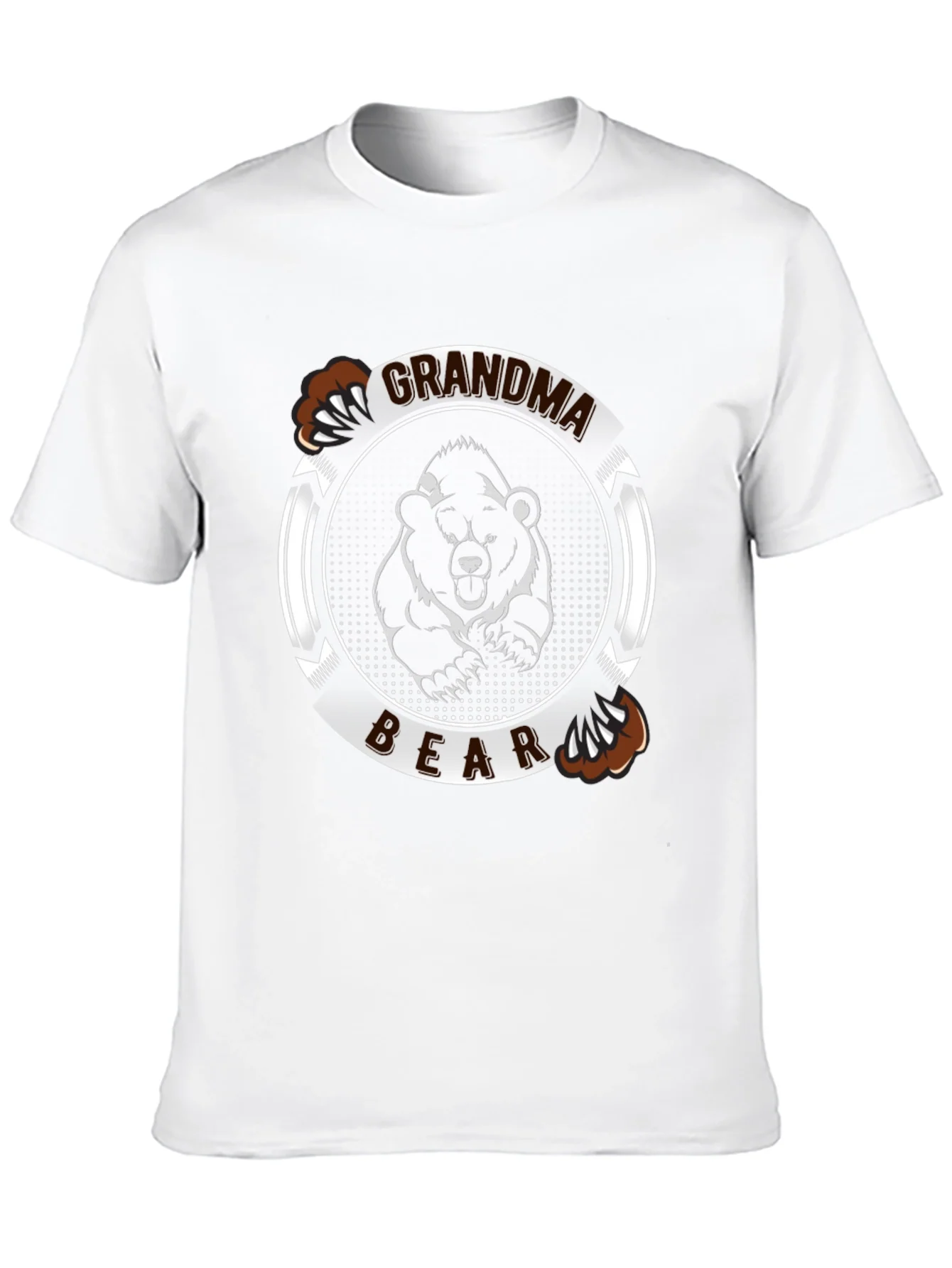 Rebbecca Grandma Bear Graphic Tee - Black