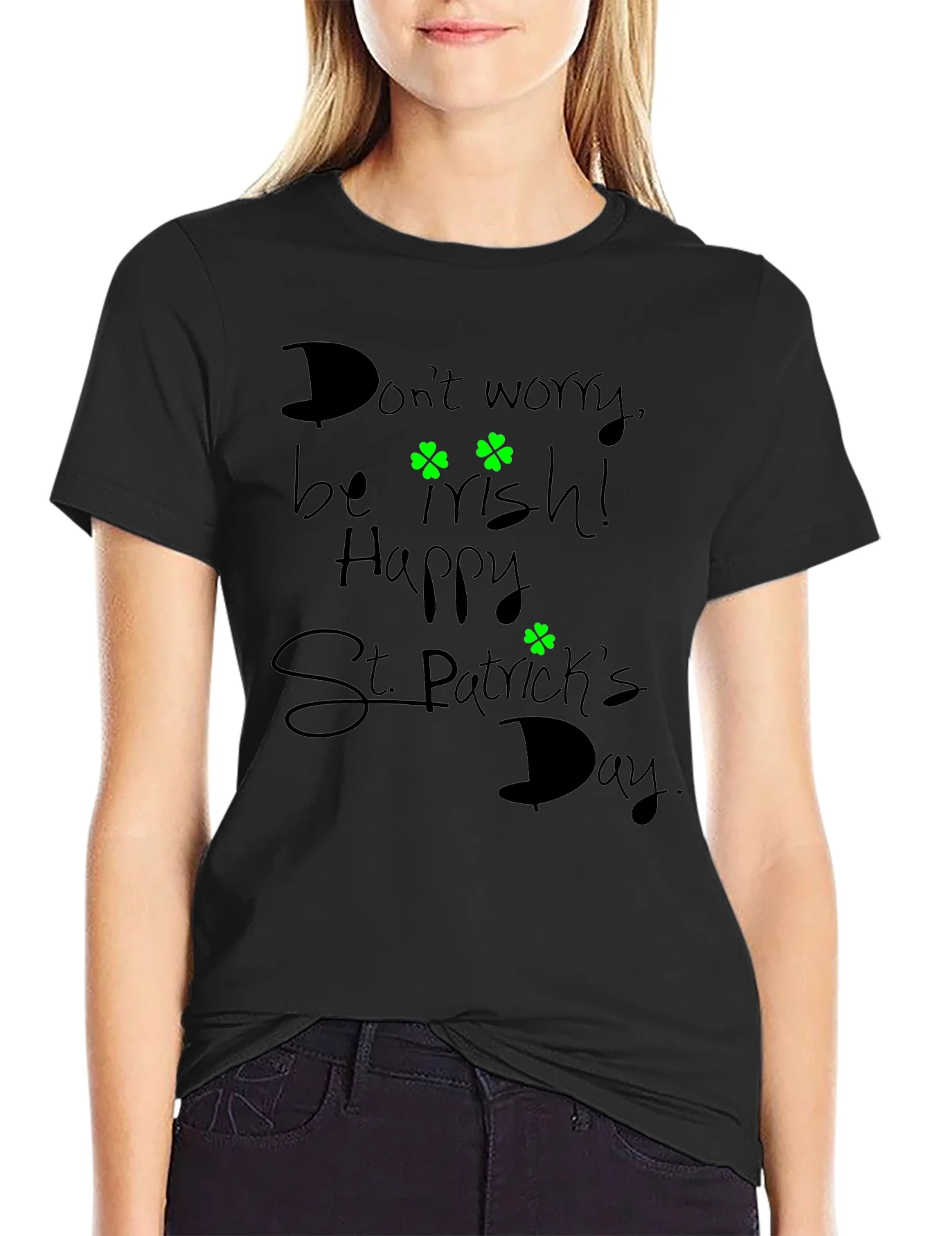 Camiseta Negra St. Patricks Day: ?S¨¦ Irland¨¦s!