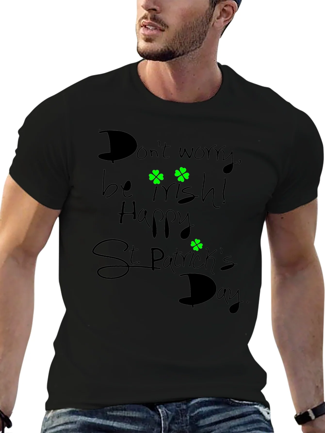 Camiseta Negra St. Patricks Day: ?S¨¦ Irland¨¦s!