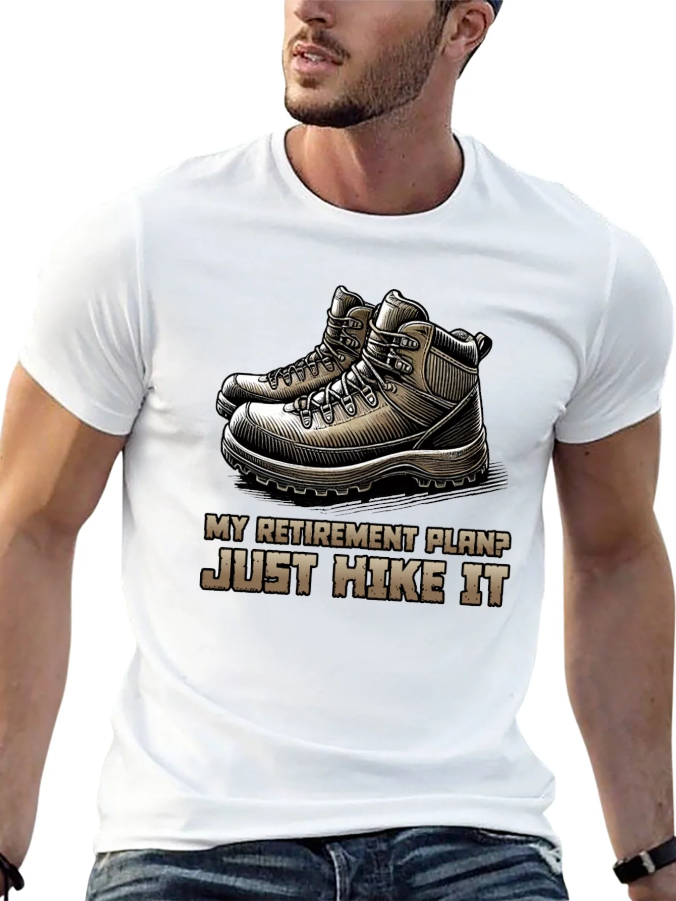 Rebbecca Hike It Retirement Plan T-Shirt