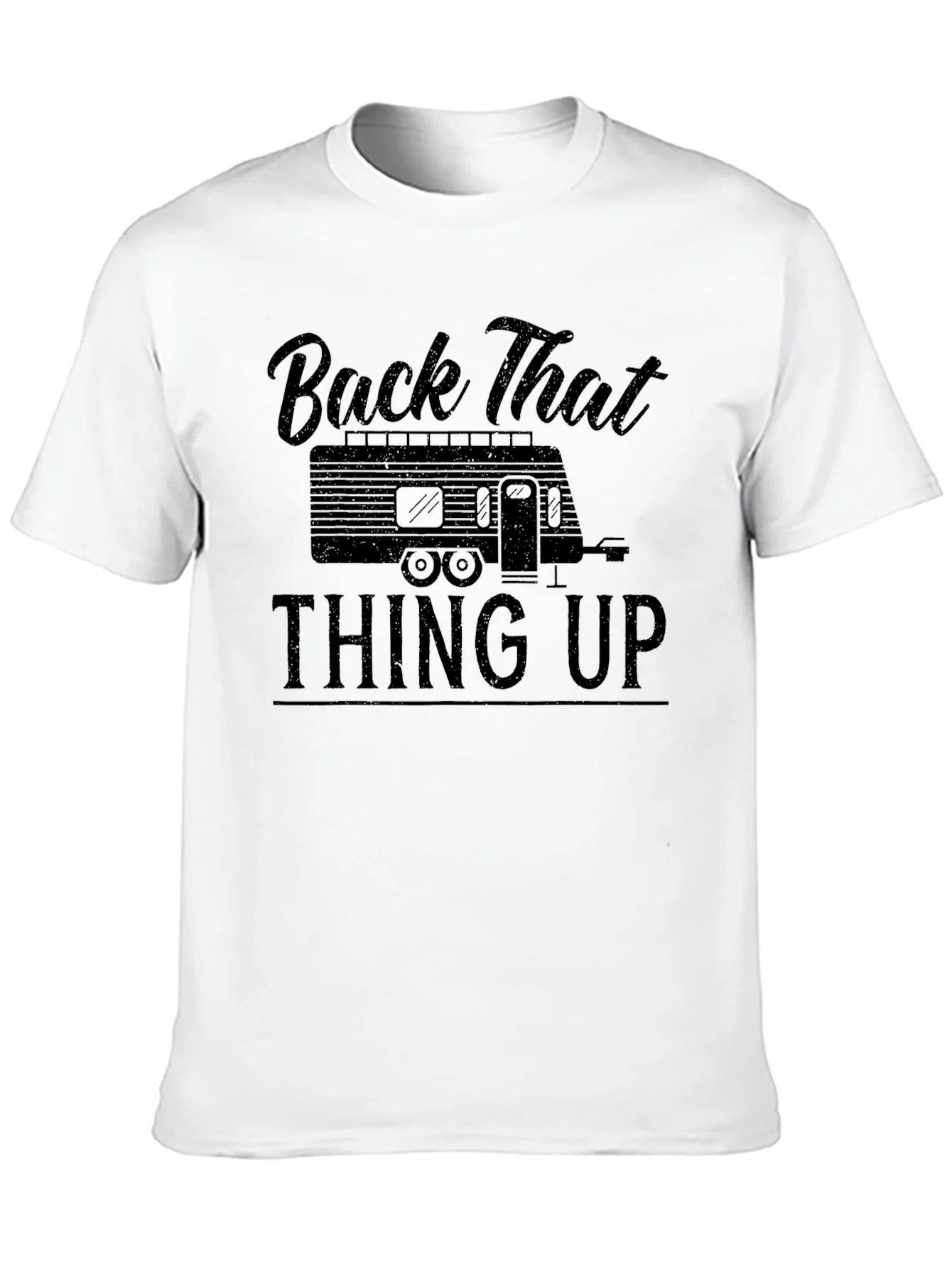Camiseta Negra Back That Thing Up