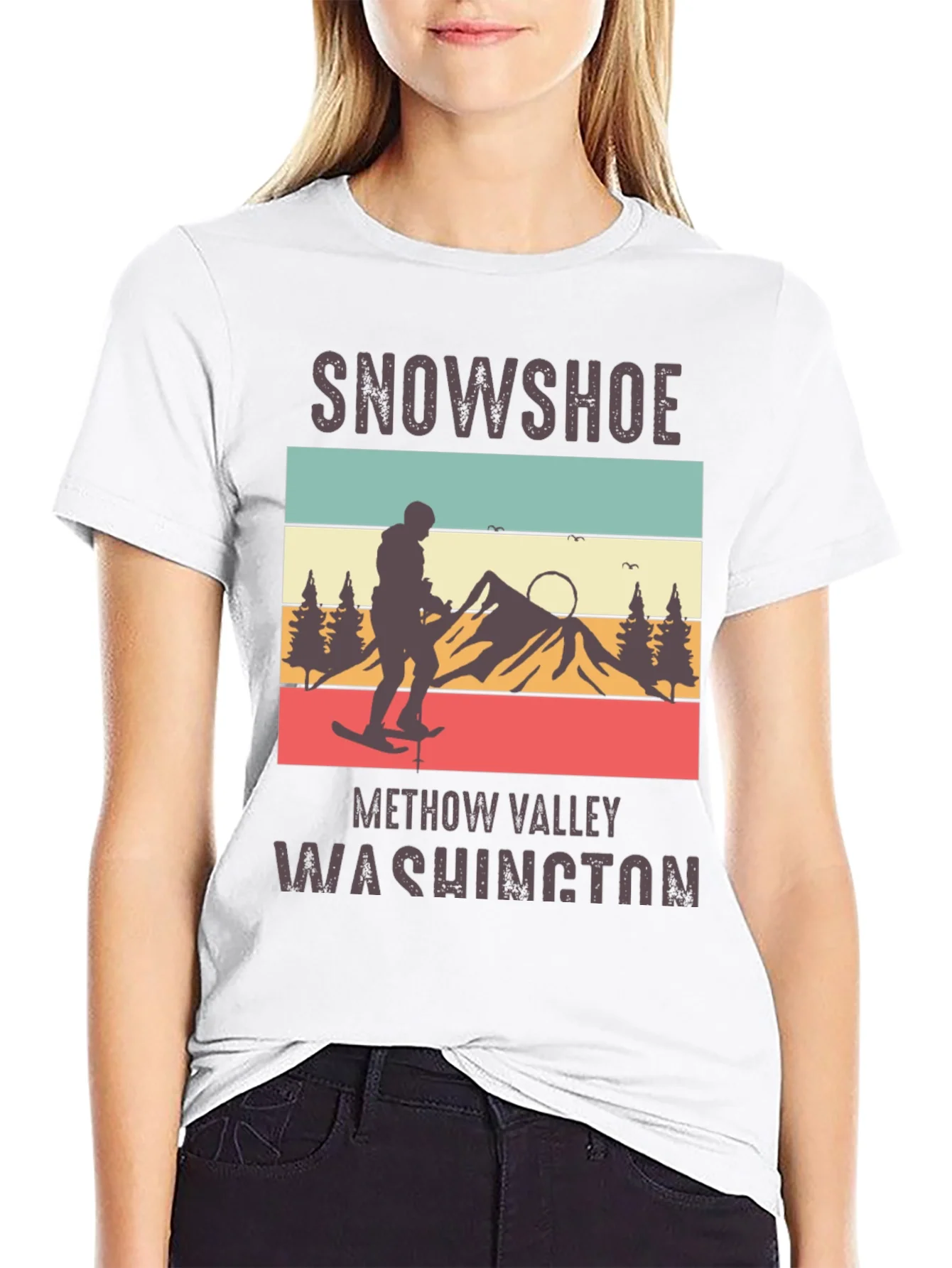 Camiseta Snowshoe Methow Valley Washington