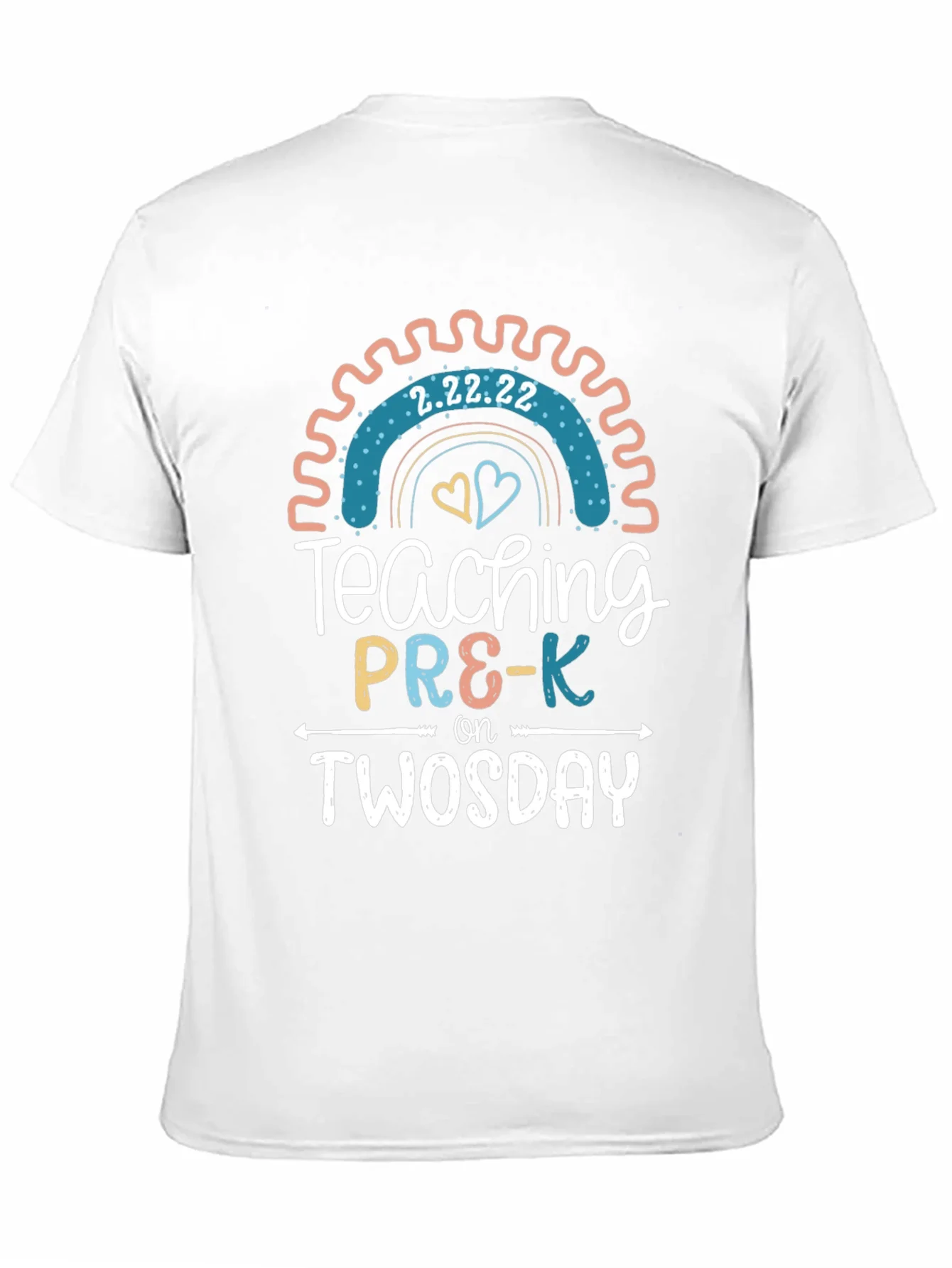 Camiseta Educativa Pre-K Twosday 2.22.22