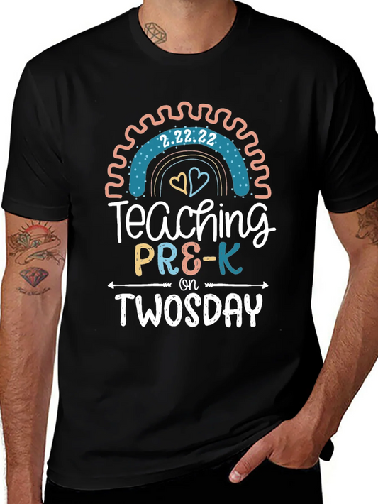 Camiseta Educativa Pre-K Twosday 2.22.22