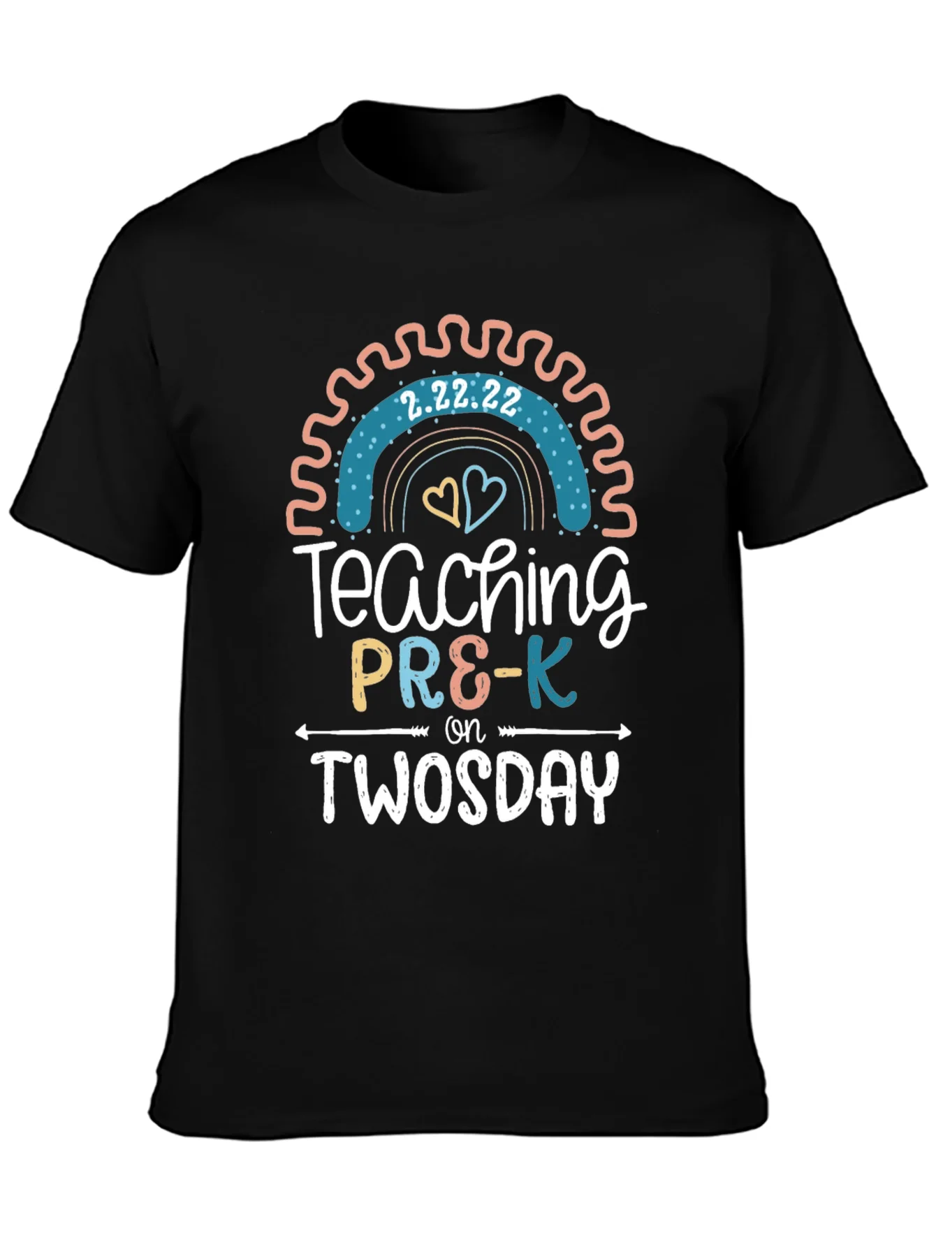 Camiseta Educativa Pre-K Twosday 2.22.22