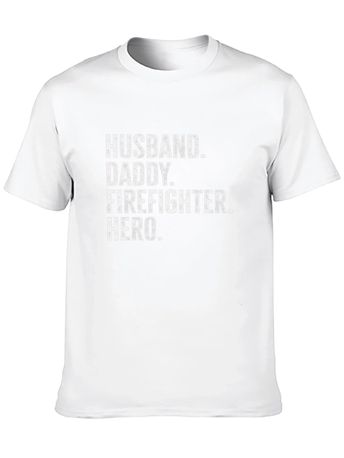Rebbecca Husband Daddy Firefighter Hero T-Shirt