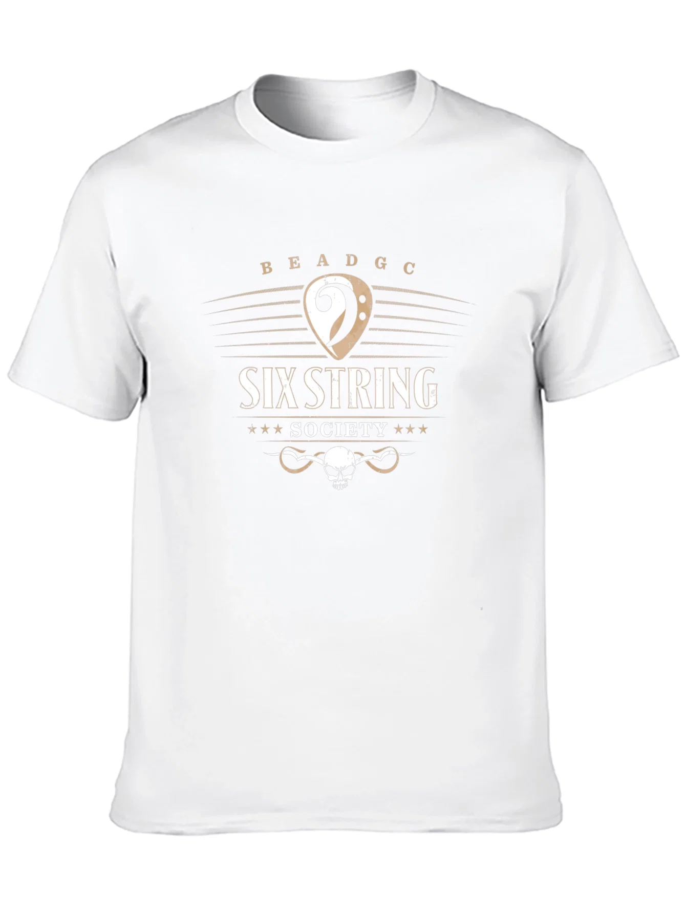 Rebbecca Six String Society T-Shirt - Musician Style