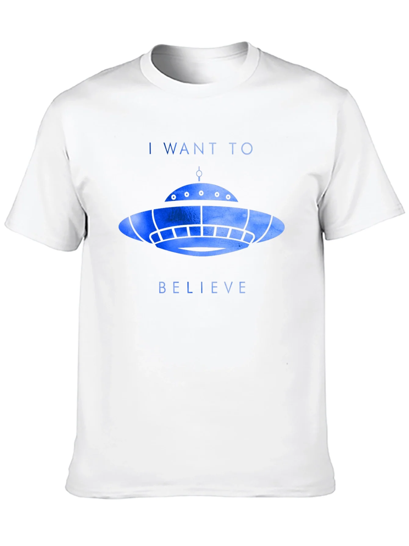 Camiseta Negra OVNI: I Want to Believe