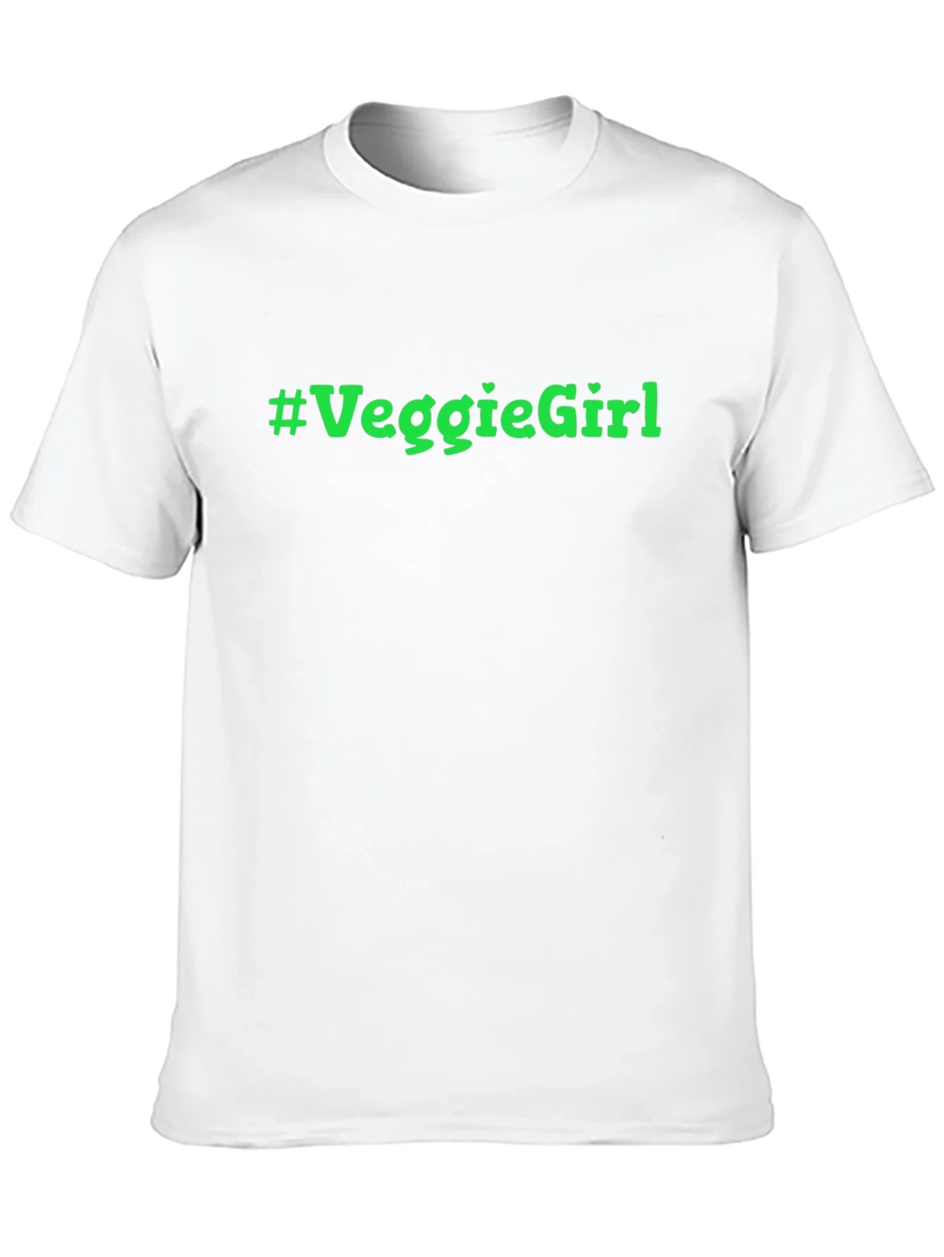 Rebbecca Veggie Girl T-Shirt - Black Cotton Tee