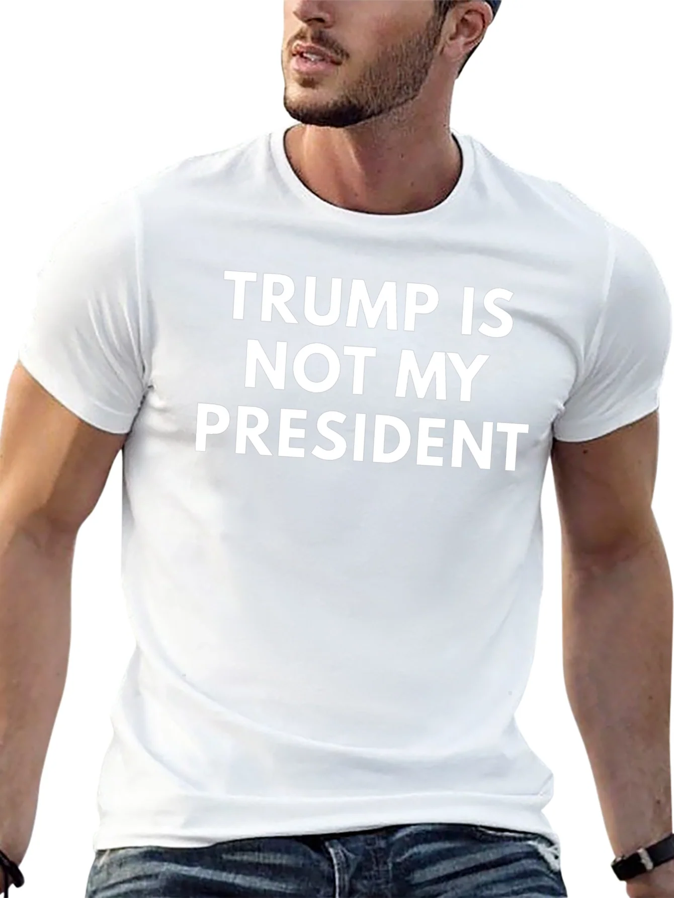 Camiseta Trump No Es Mi Presidente - Declaraci¨®n Pol¨ªtica