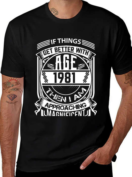 Camiseta 1981 Vintage: ?Mejor con la Edad!