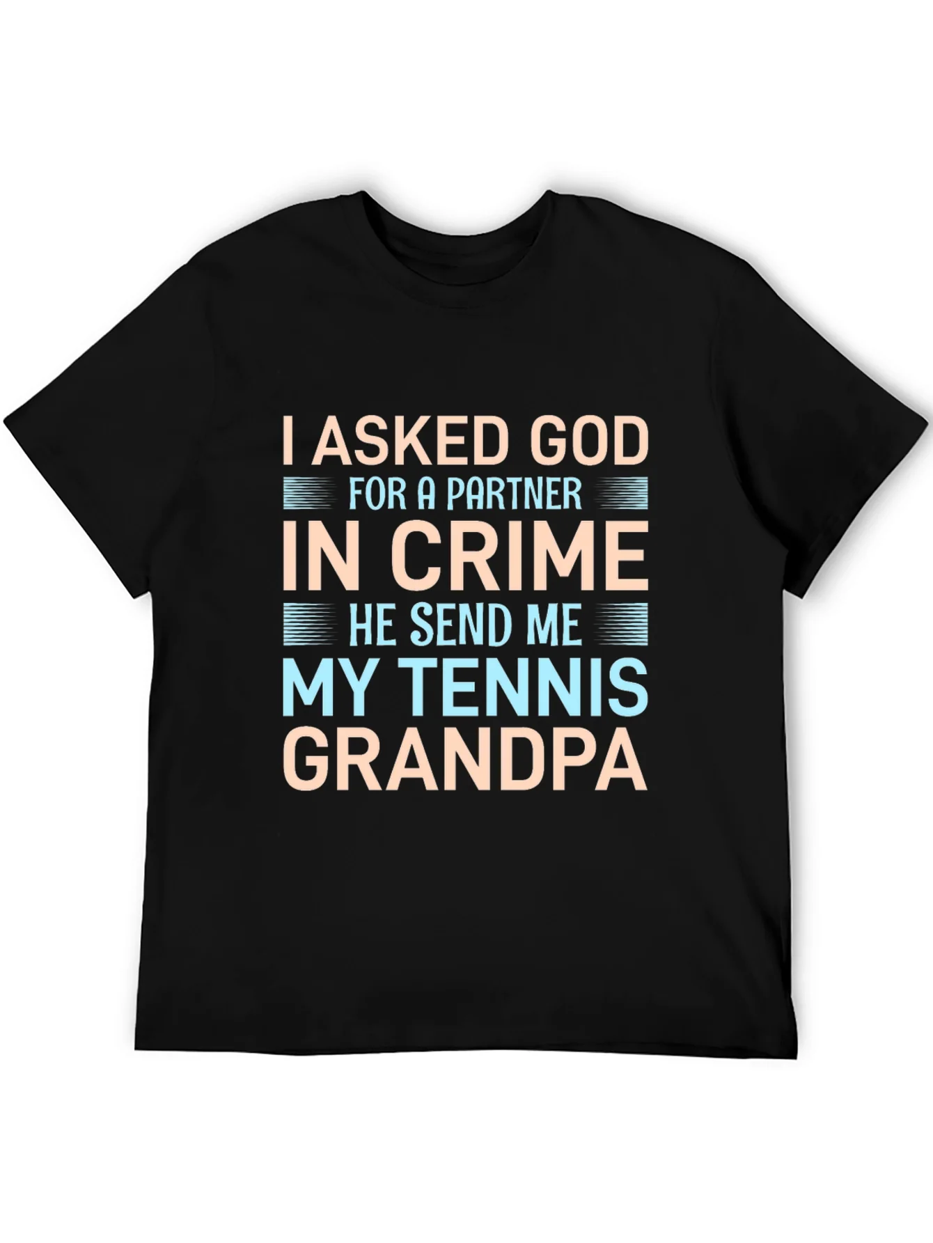 Rebbecca Tennis Grandpa Graphic T-Shirt