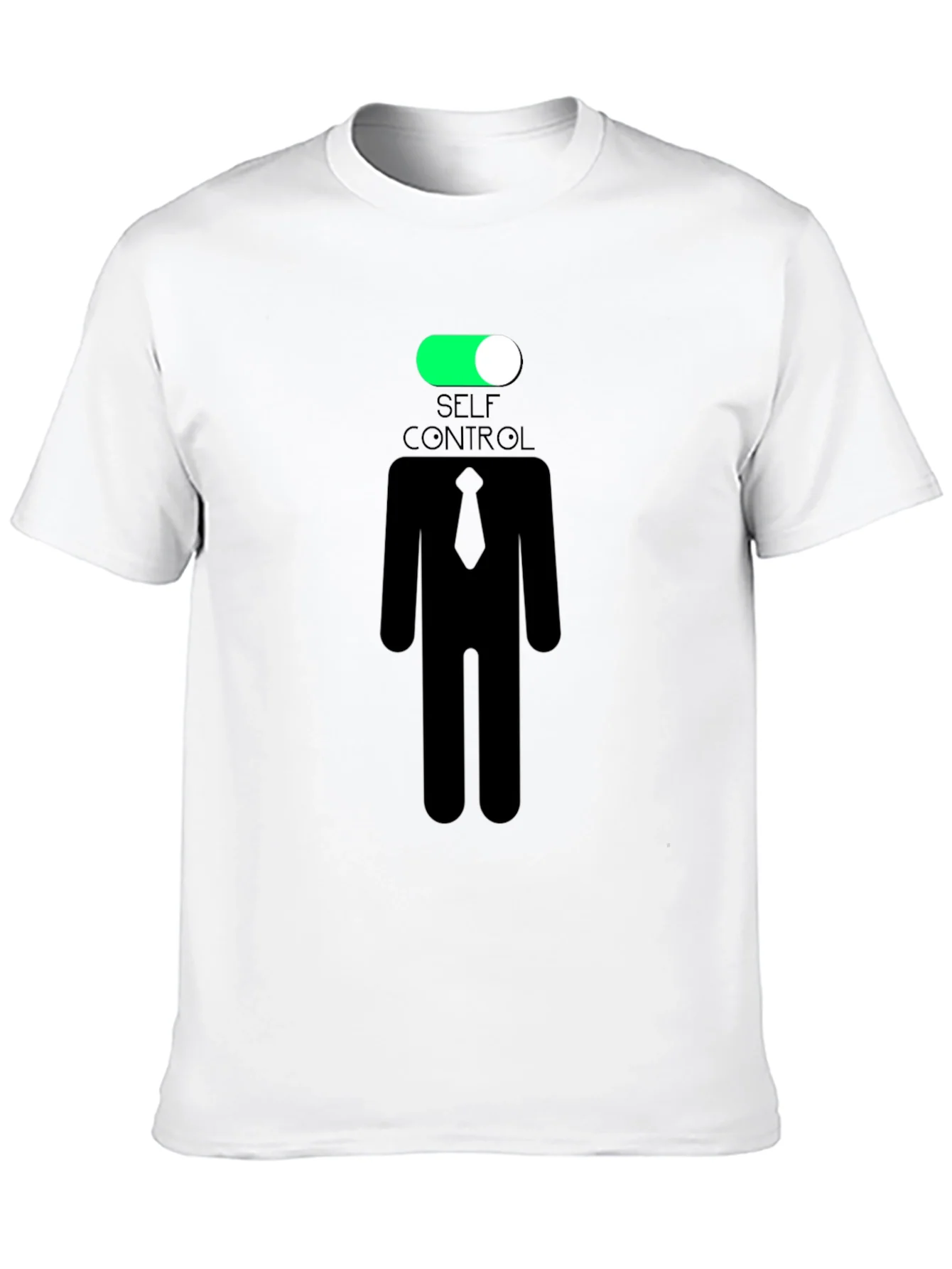 Camiseta Negra Autocontrol Activado