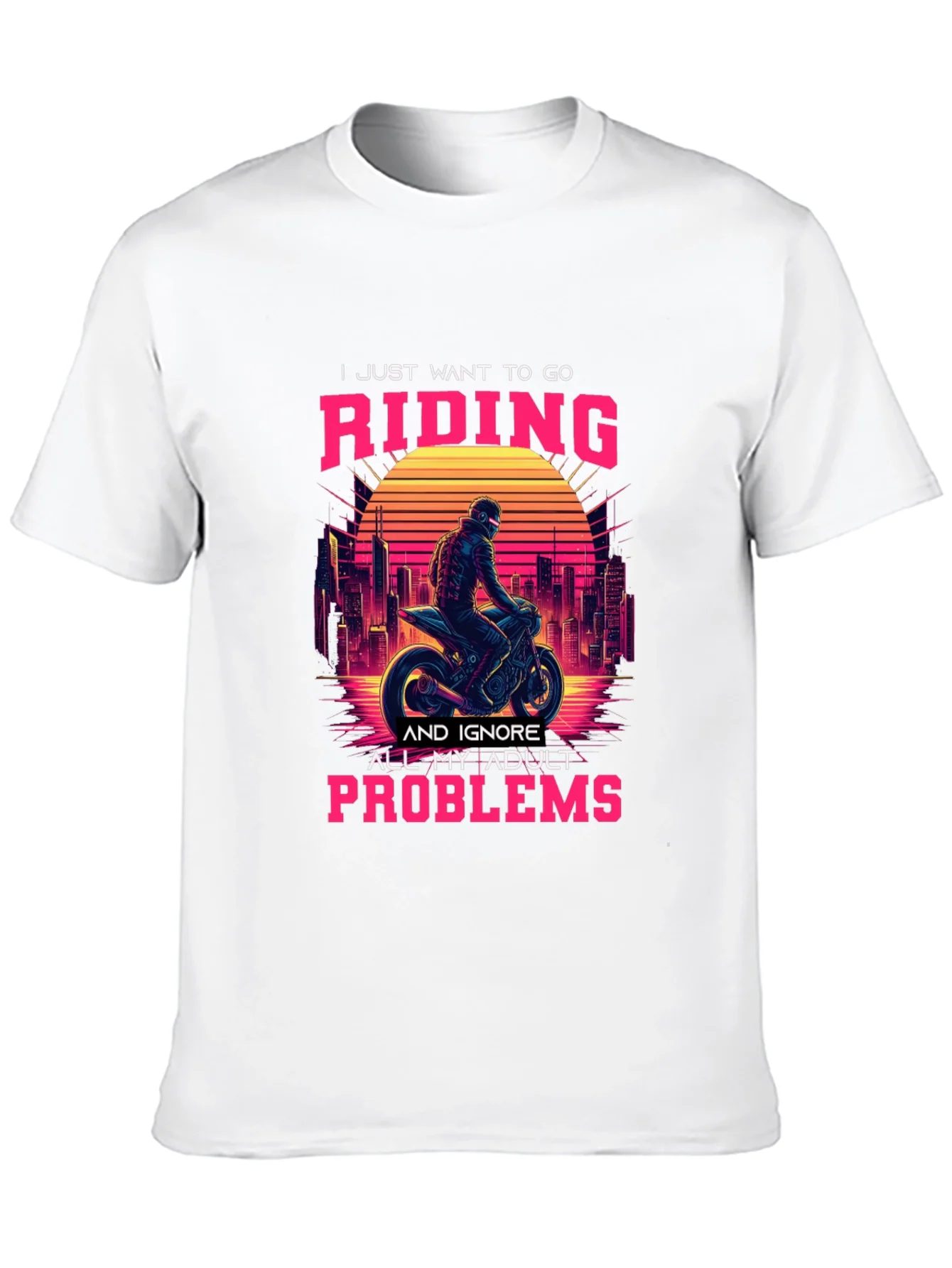 Rebbecca Ride Away Adulting T-Shirt