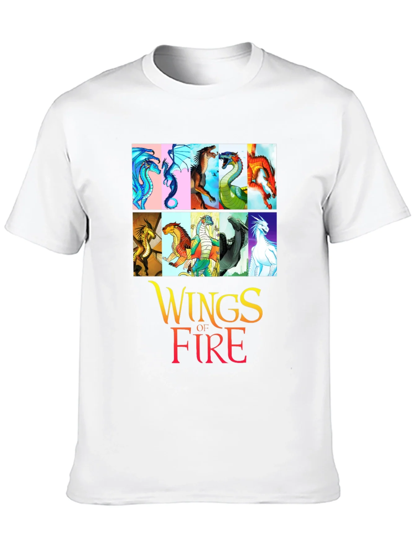 Camiseta Negra Wings of Fire