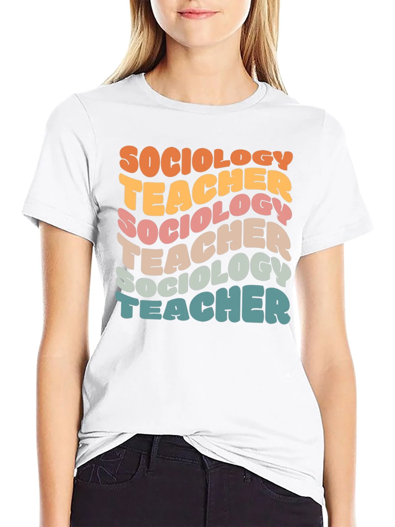 Camiseta Sociolog¨ªa Profesor Retro