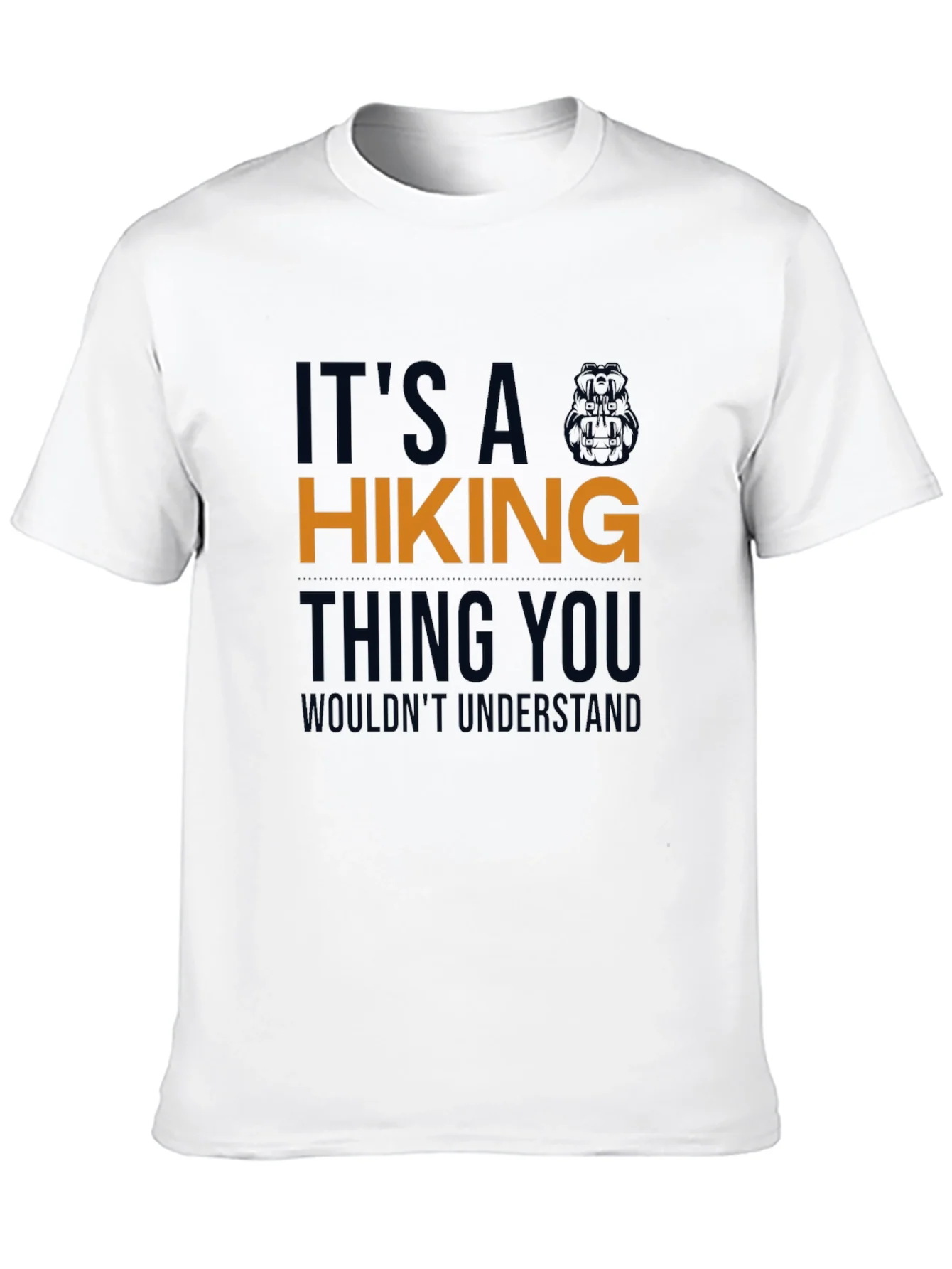 Camiseta Negra de Senderismo: Es Cosa de Senderistas