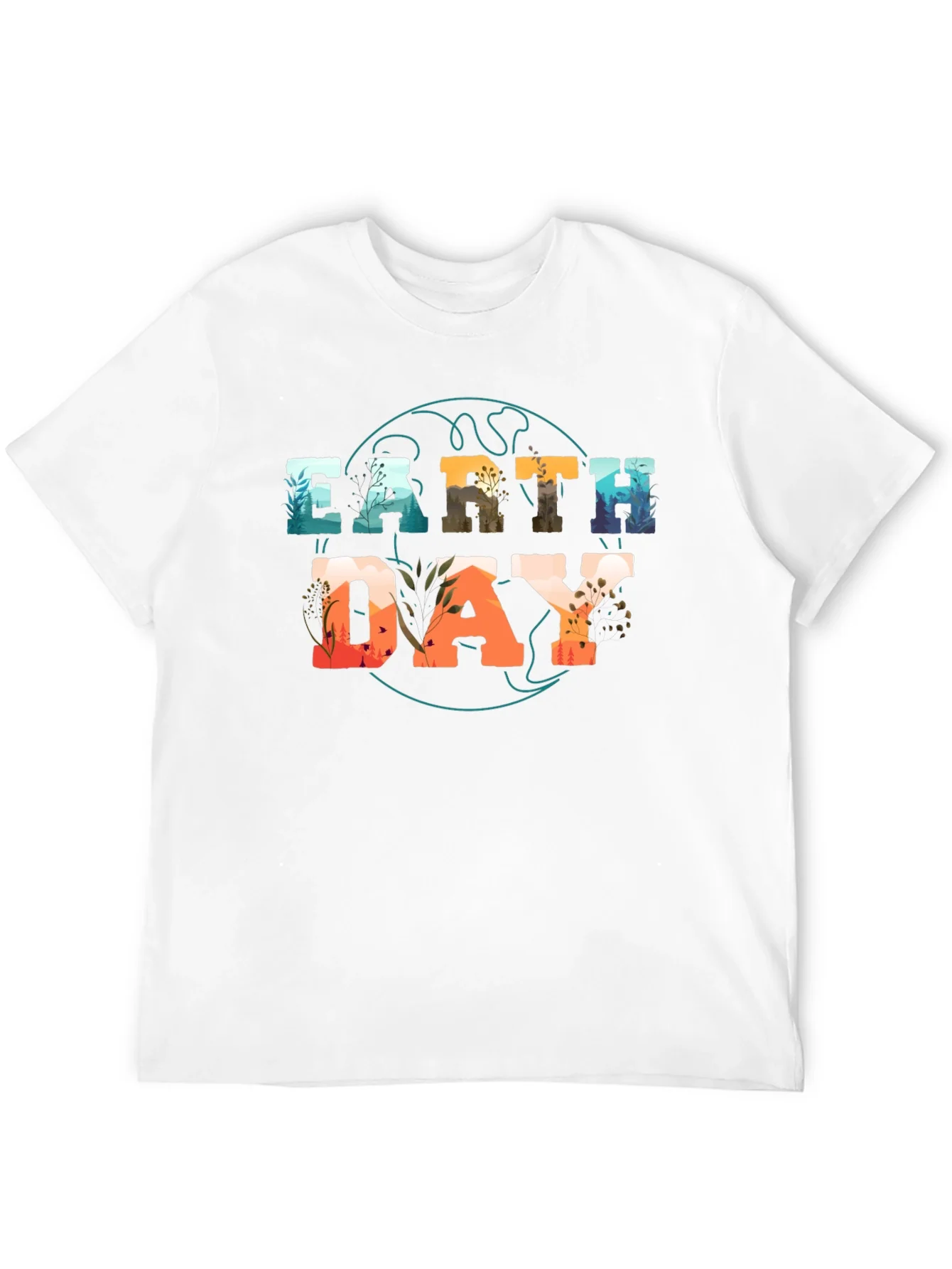 Camiseta D¨ªa de la Tierra Dise?o Naturaleza