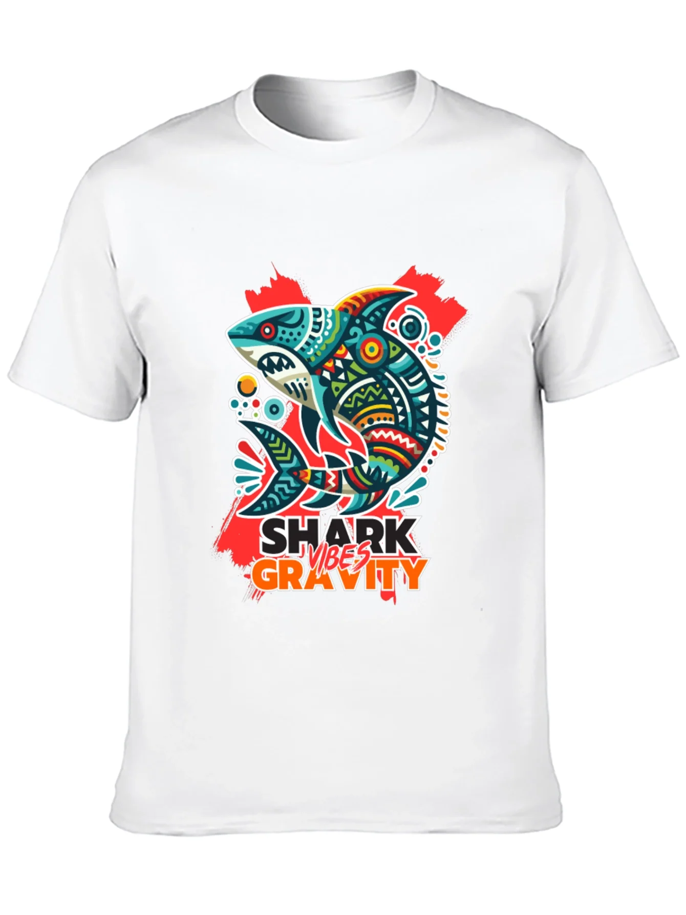 Rebbecca Shark Vibes Gravity Black T-Shirt