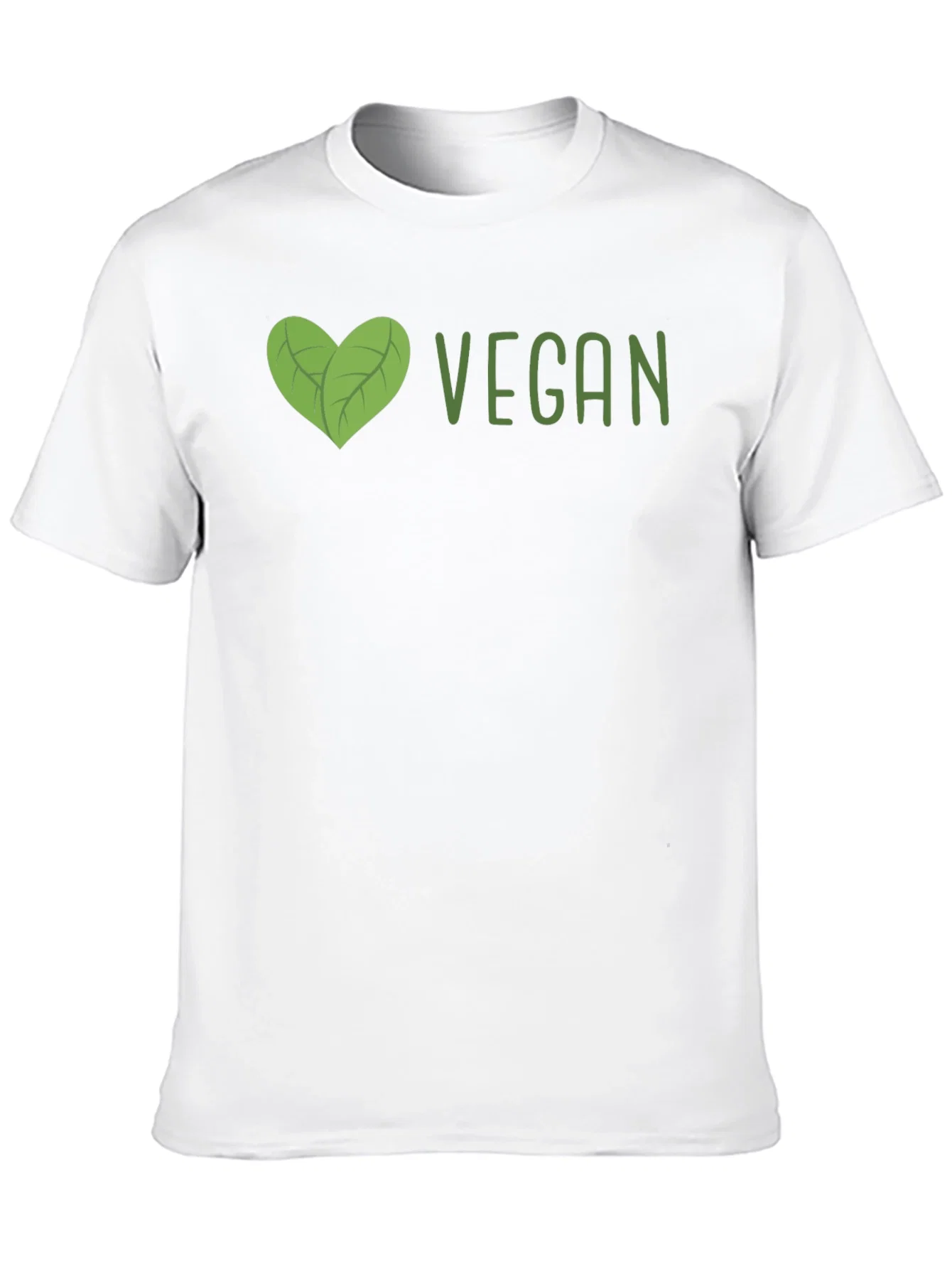 Rebbecca Vegan Heart Graphic T-Shirt - Unisex Black Tee
