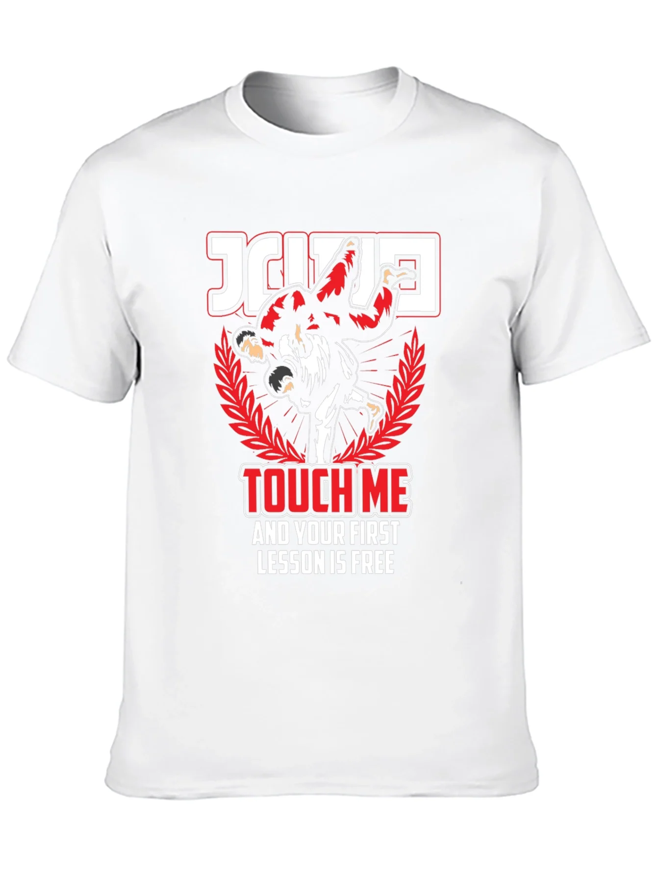 Rebbecca Jiu Jitsu Touch Me Funny Graphic T-Shirt