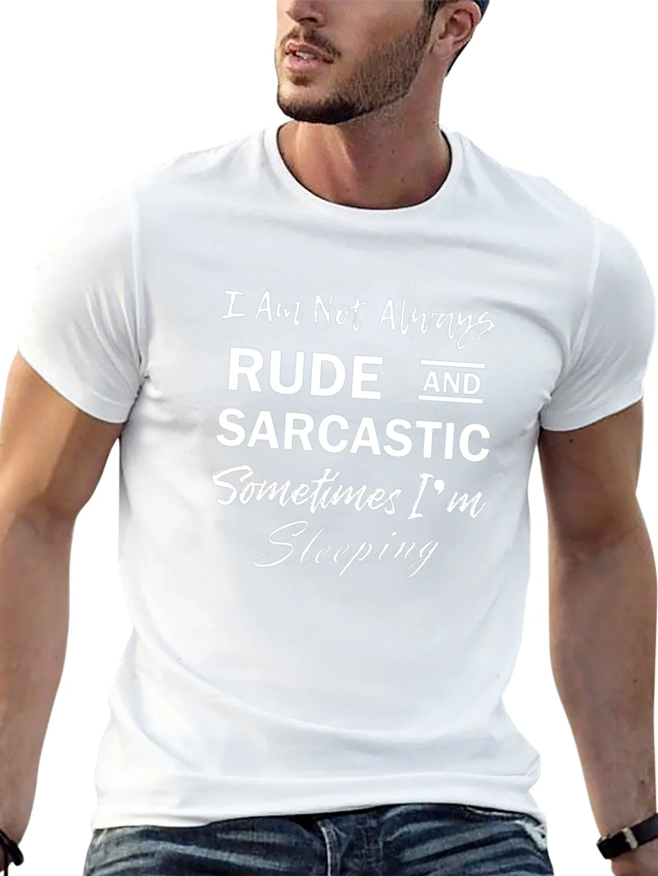 Rebbecca Rude and Sarcastic Funny Graphic T-Shirt