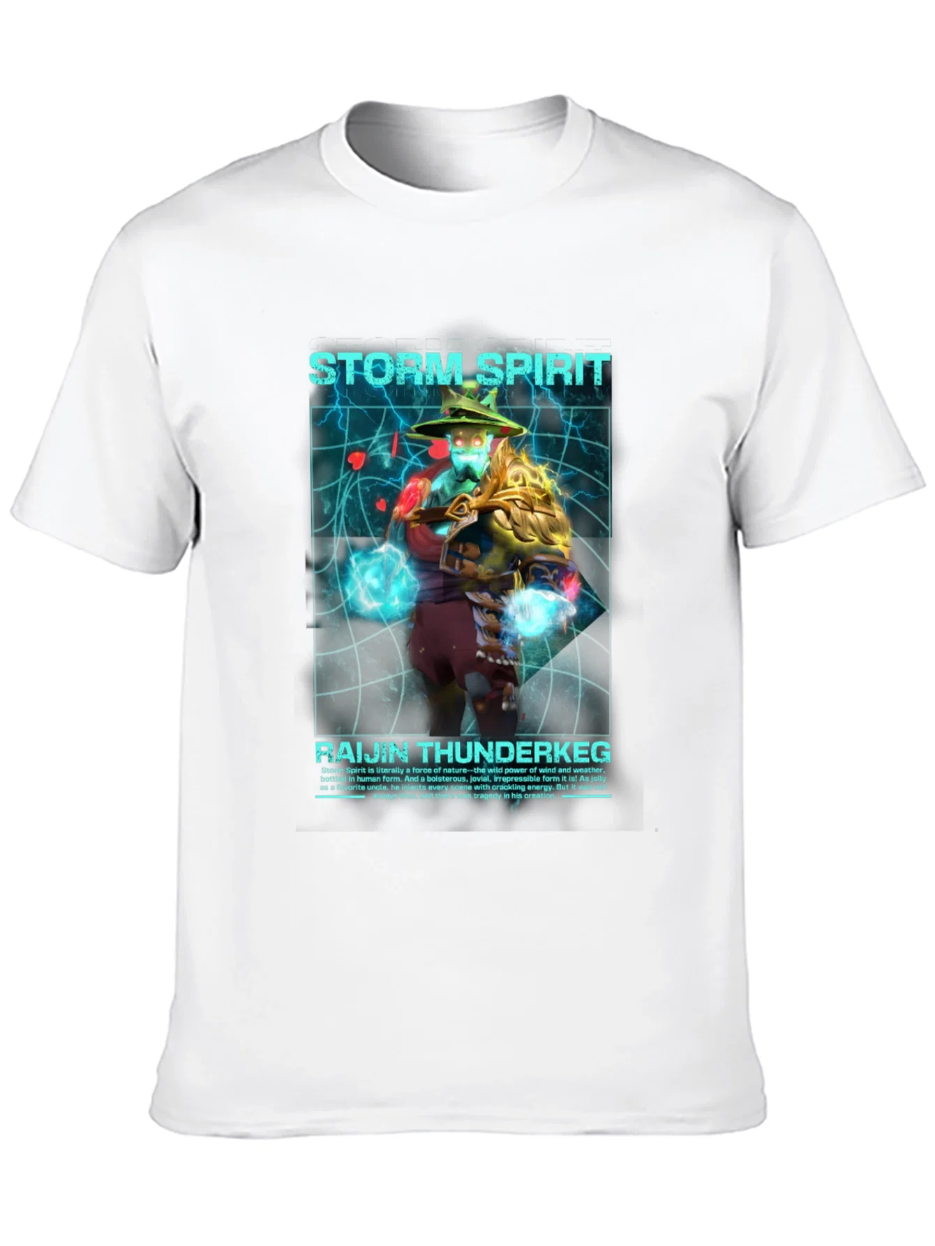 Rebbecca Storm Spirit Raijin Thunderkeg Graphic T-Shirt