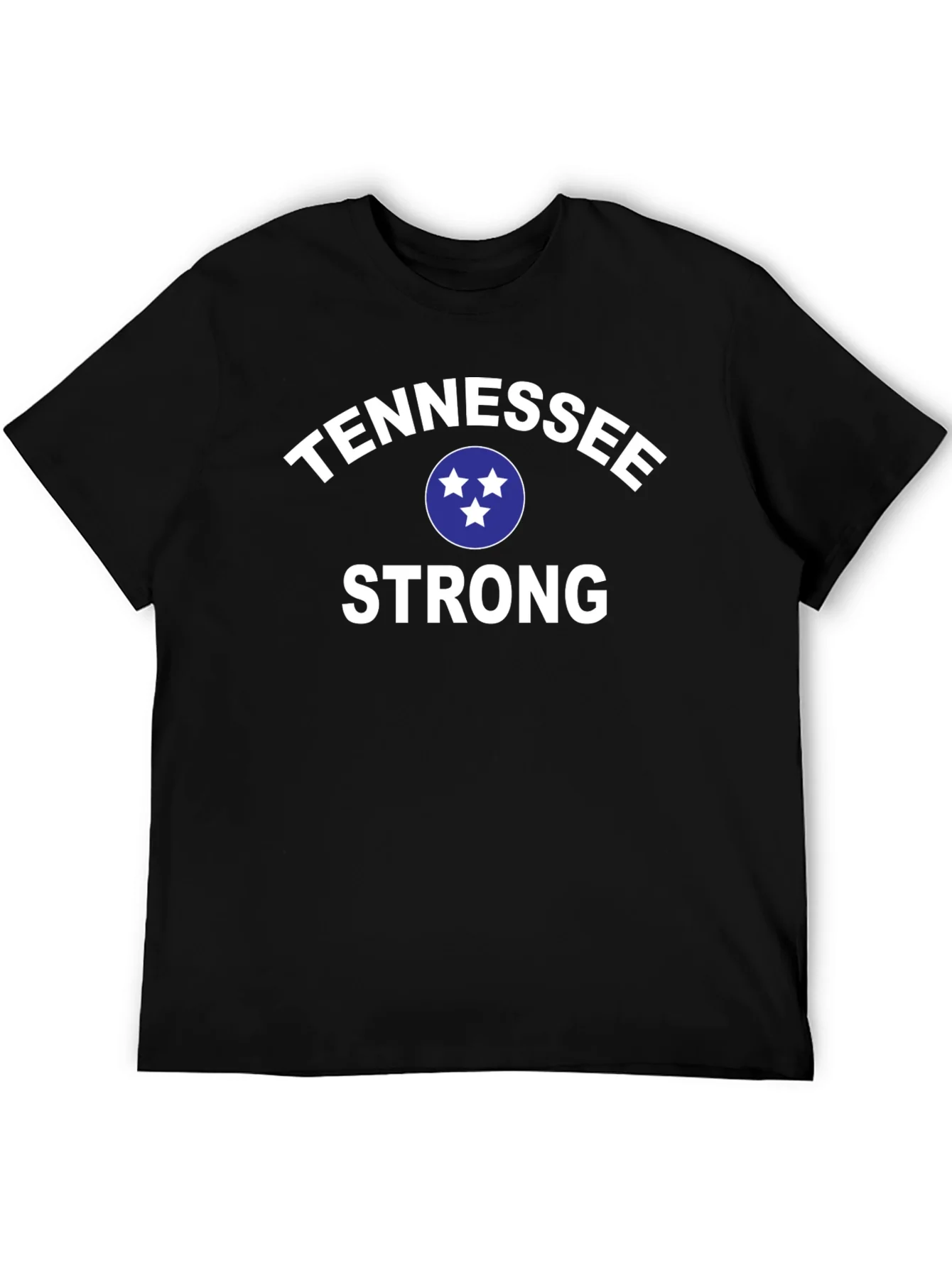 Camiseta Tennessee Strong Negra para Hombre