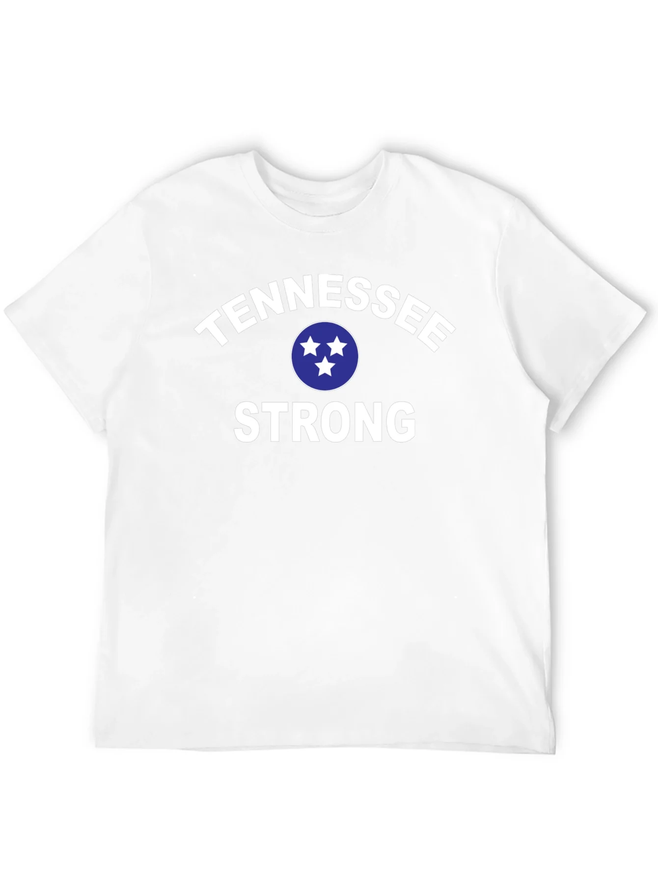 Camiseta Tennessee Strong Negra para Hombre