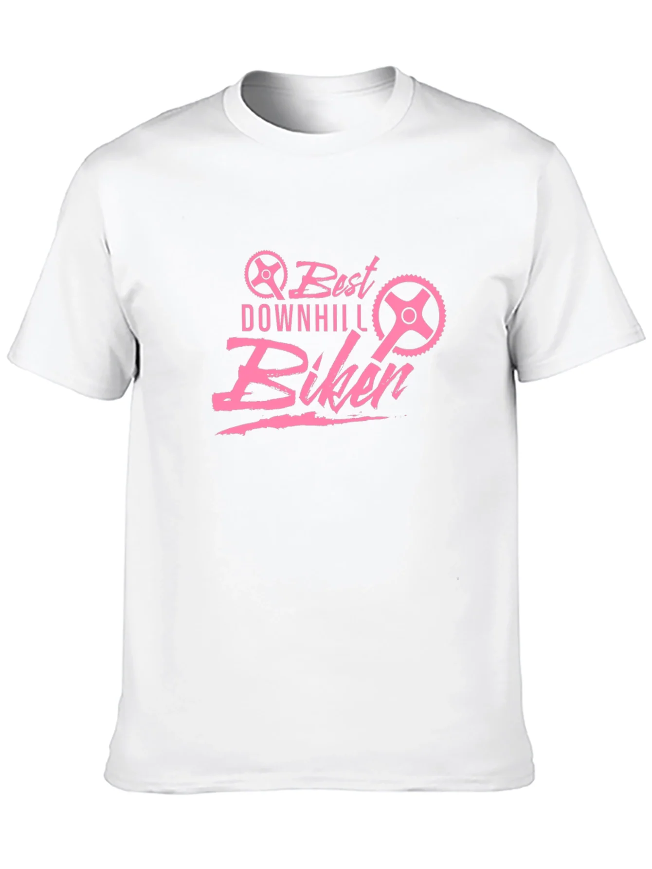 Camiseta Negra Best Downhill Biker