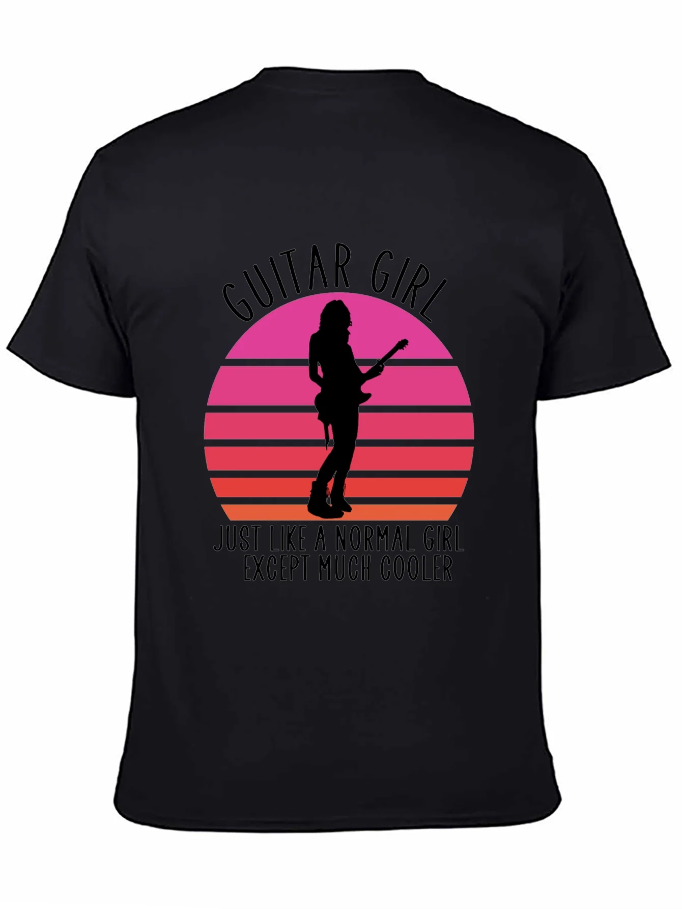 Camiseta Guitar Girl: Normal ?Pero M¨¢s Genial!